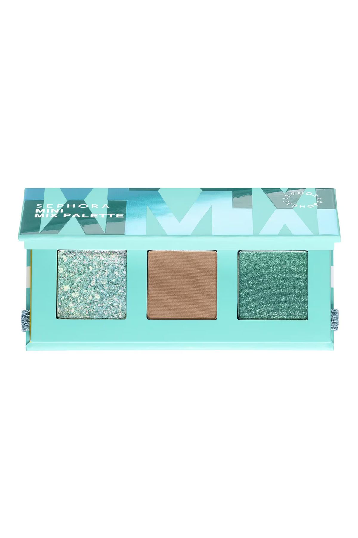 SEPHORA Mini Mix Palette - Mini Color Palette - Audacious Aqua (3.03 گرم)