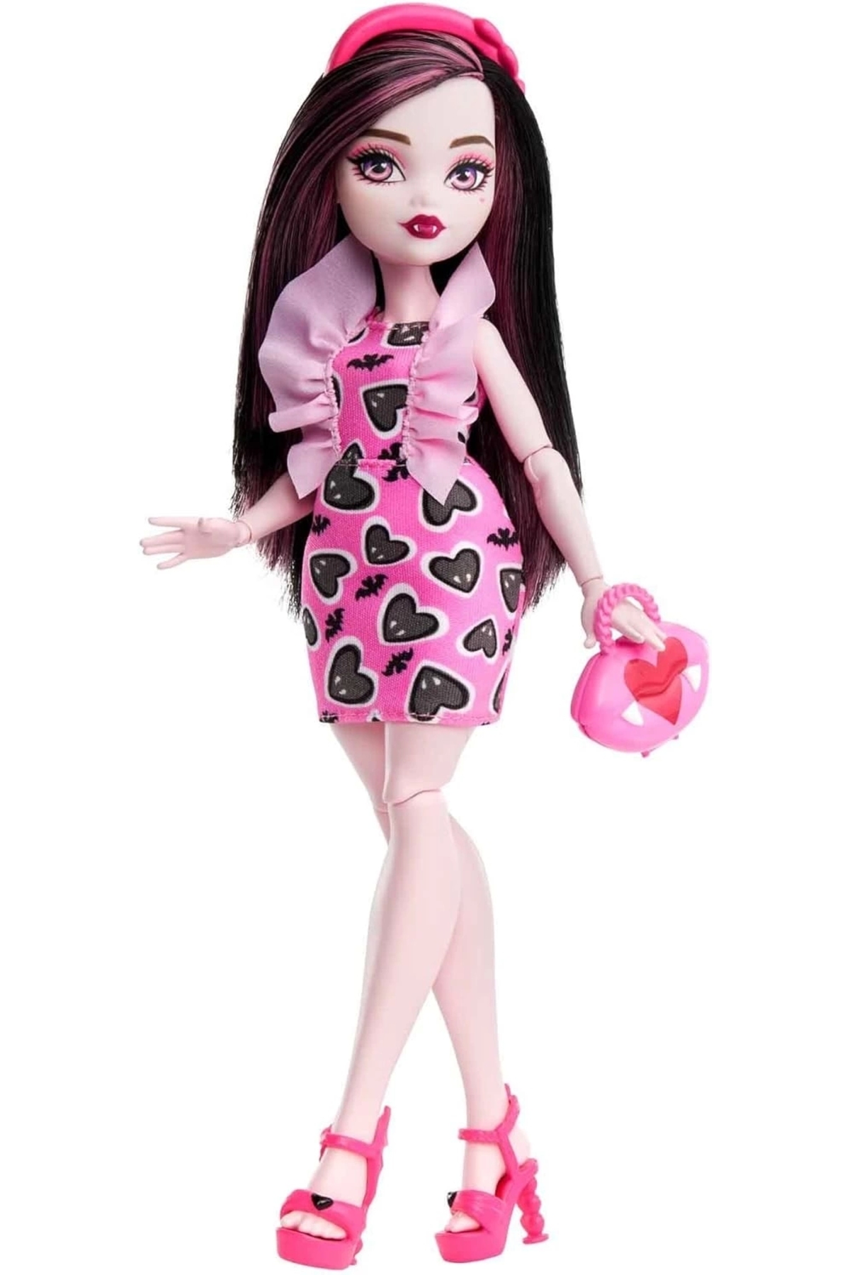 MONSTER HIGH Ana Karakter Bebekler Draculawra HKY74 fotoğrafı 3 (önizleme)