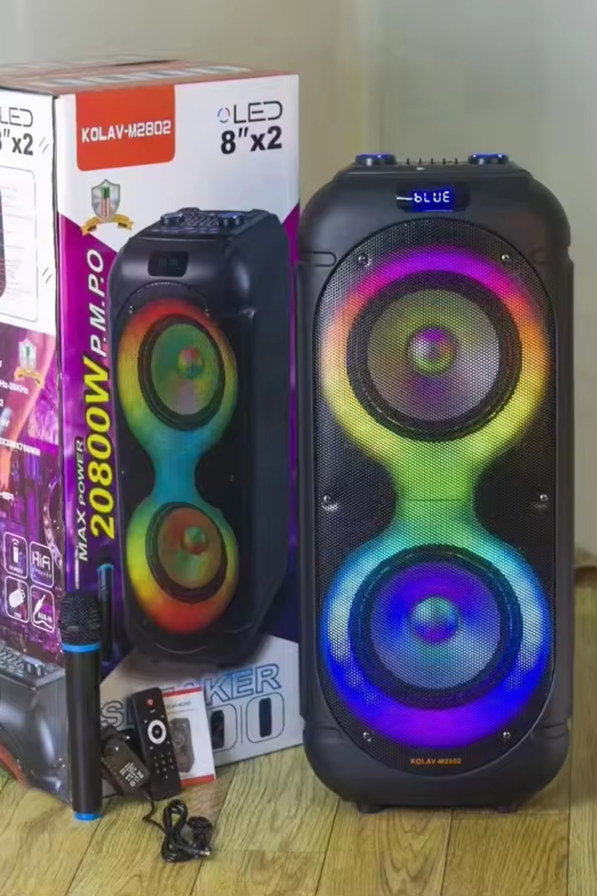 PARTY SPEAKER 限定Model KALİTESENİNLE PARTY BOX BÜYÜK BOY BLUETOOTH HOPARLÖR KABLOSUZ