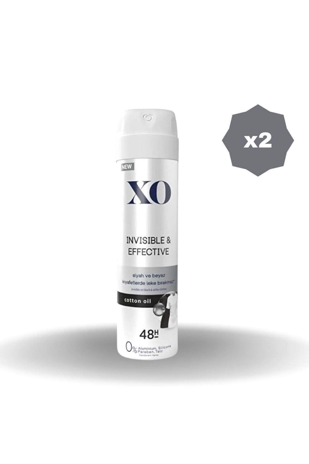 Xo DEO INSIVBLE &EFFECTIV WOMEN 150 ML - (2 ADET)