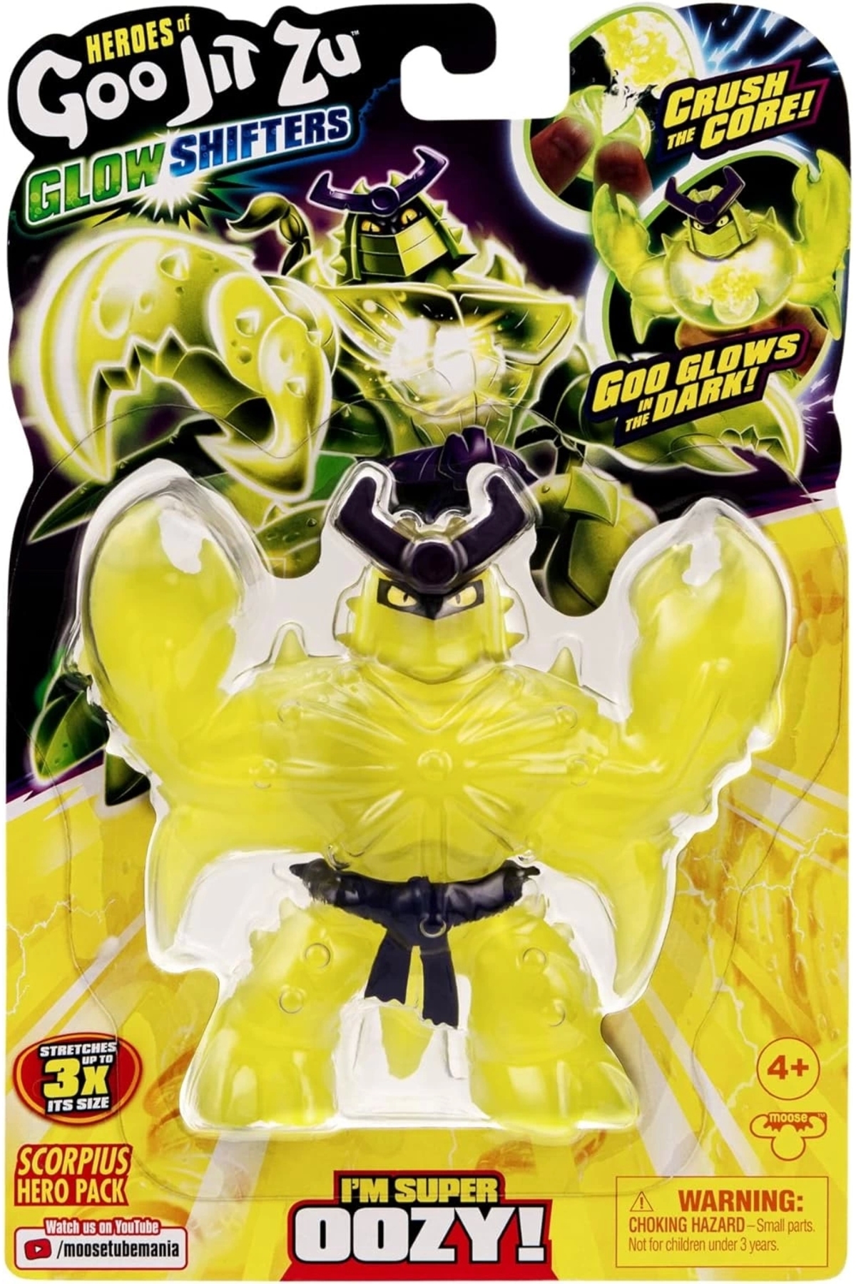 クワトロ　コウホウシザー　KGT27SST GIOCHI PREZIOSI Goojitzu Glow Shifter Karanlıkta Parlayan Gjt41000