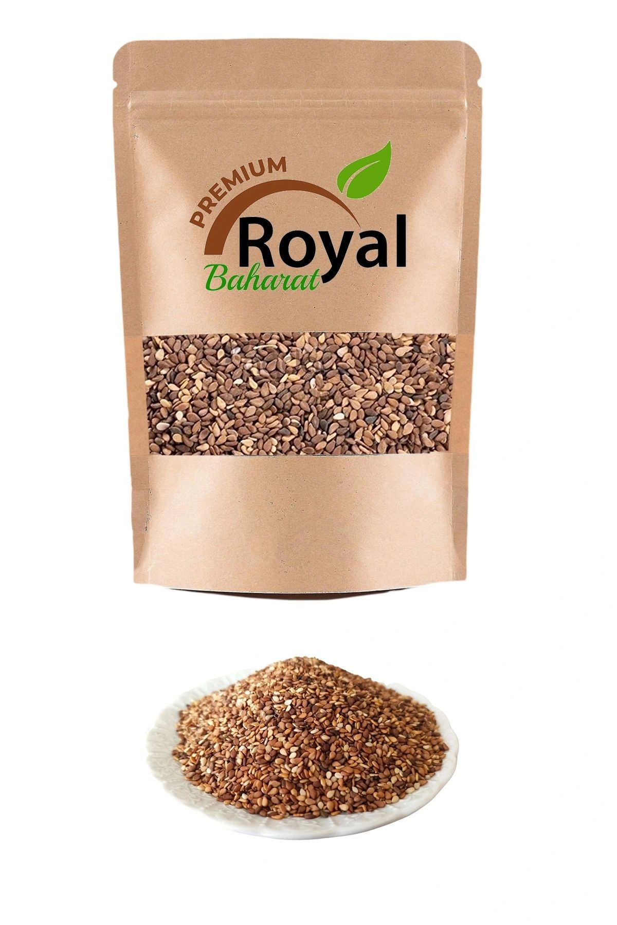 ROYAL BAHARAT Kırmızı Susam Küncü Deluxe Seri Organik Lezzetli 400 Gr