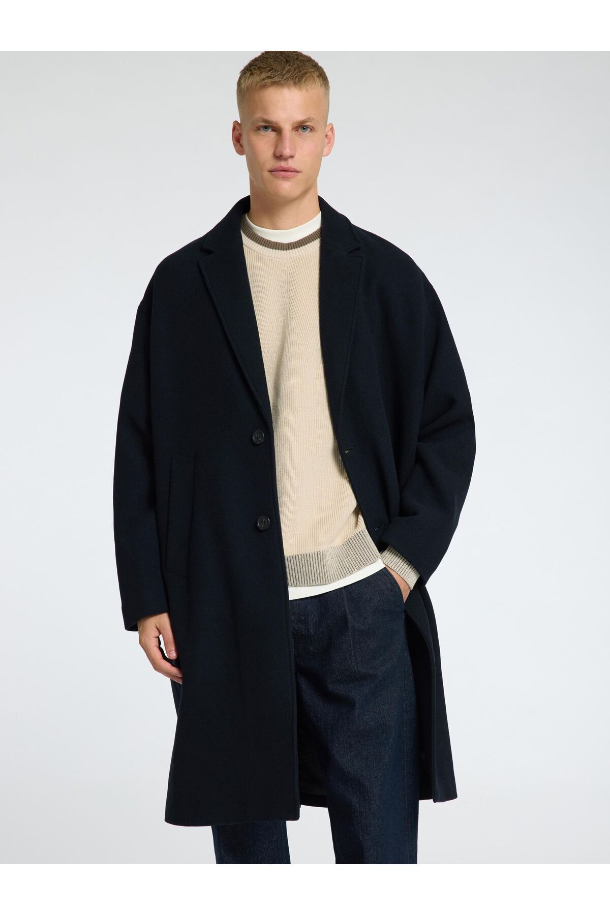 Selected Homme-Pullover mit Rundhalsausschnitt 100% Baumwoll 6