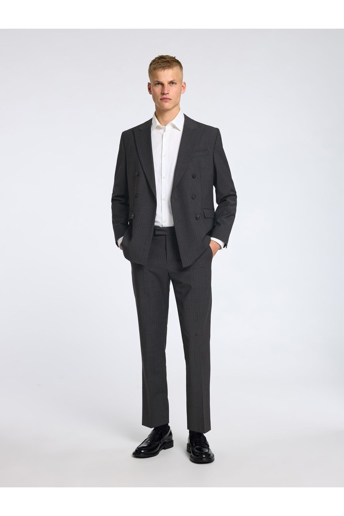 Selected Homme-Anzughose Nadelstreifen 4