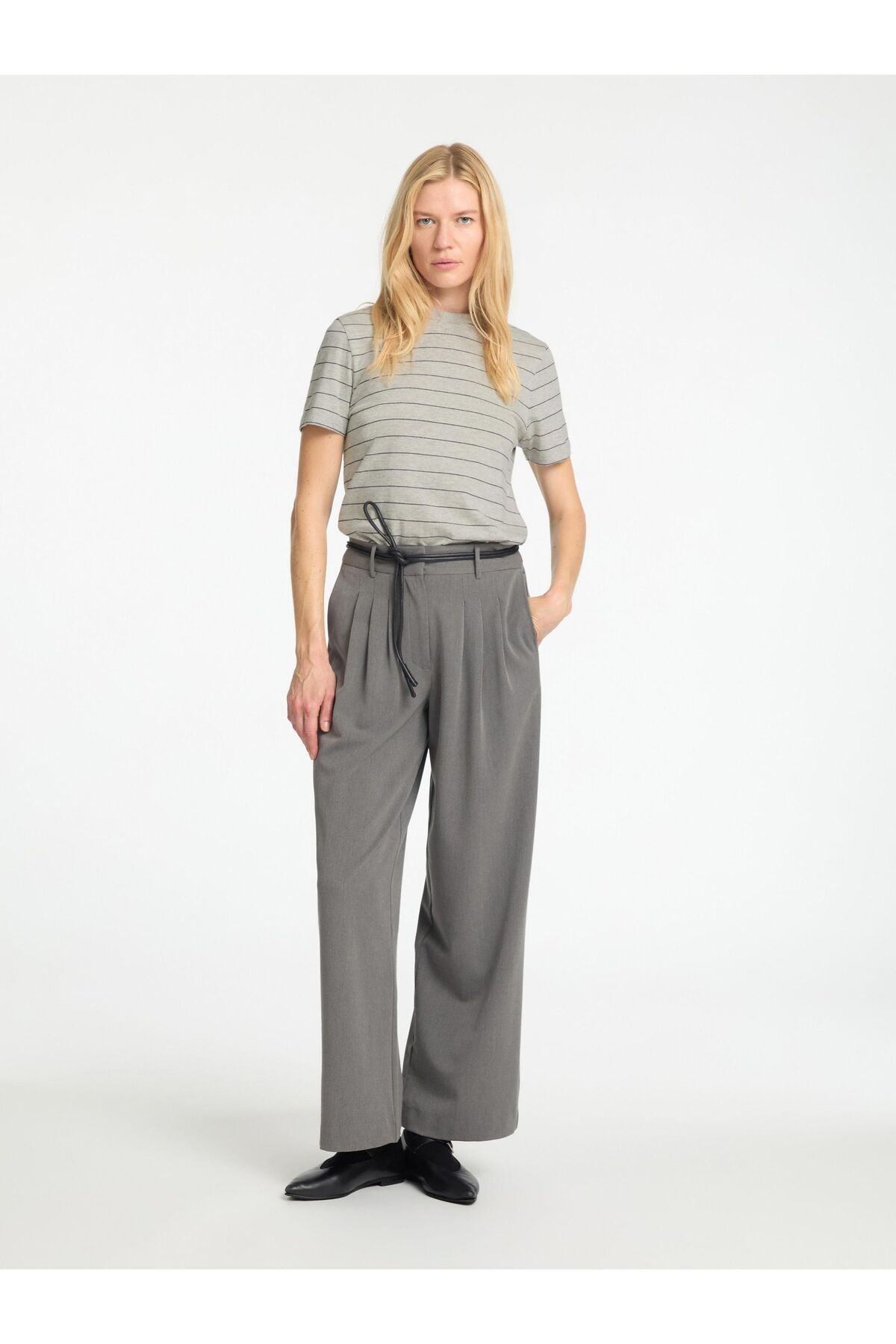 Selected Femme-T-Shirt Gestreiftes Baumwoll 4