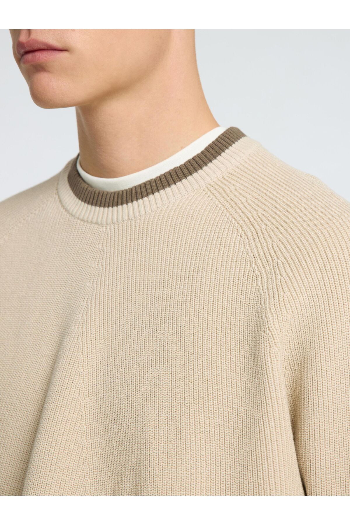 Selected Homme-Pullover mit Rundhalsausschnitt 100% Baumwoll 5