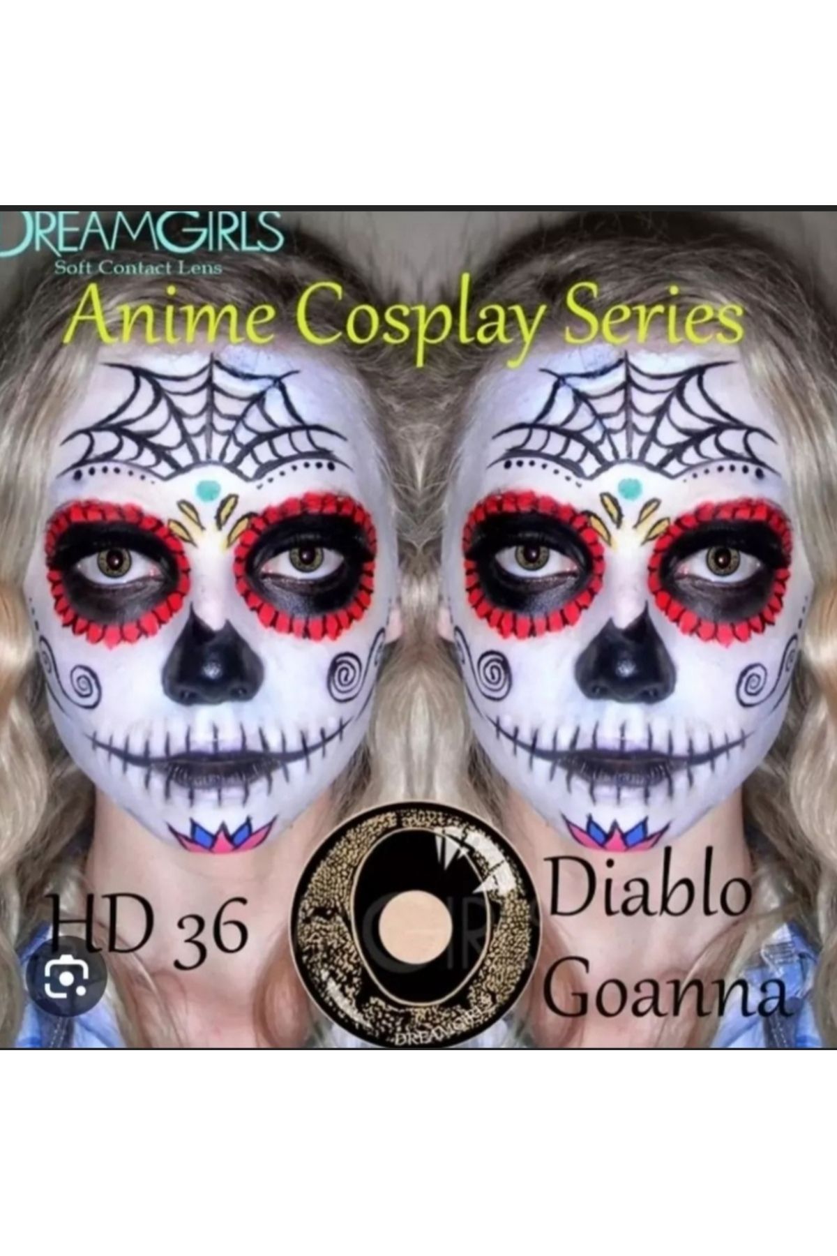 Eyeshop COSPLAY LENS DİABLO GOANNA KULANIM SURESİ 12 AY