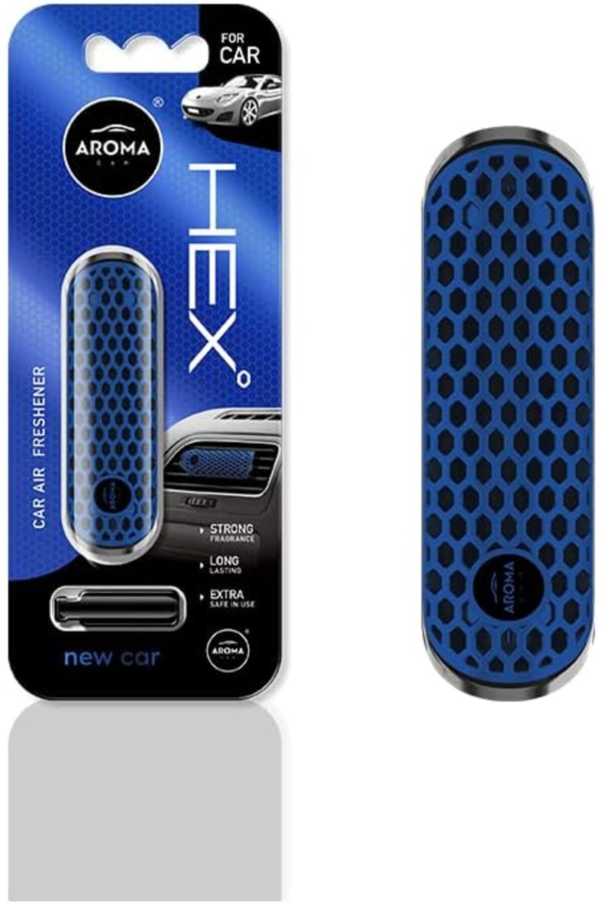 معطر هواء للسيارة من البوليمر HEX يثبت على فتحات ا...
