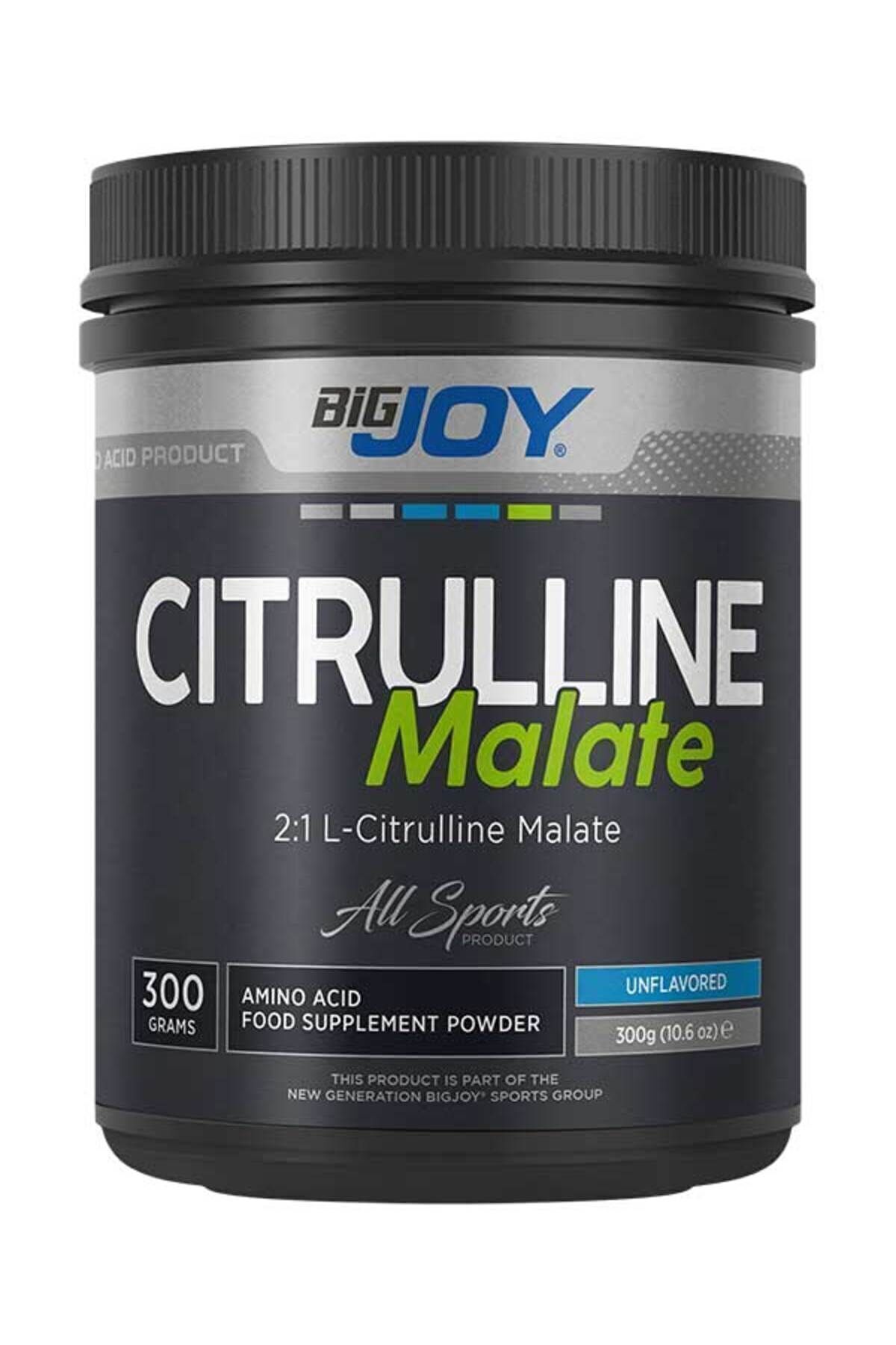 Bigjoy Sports Citrulline Malate 289 Servis 300g Sitrulin Amino Asit