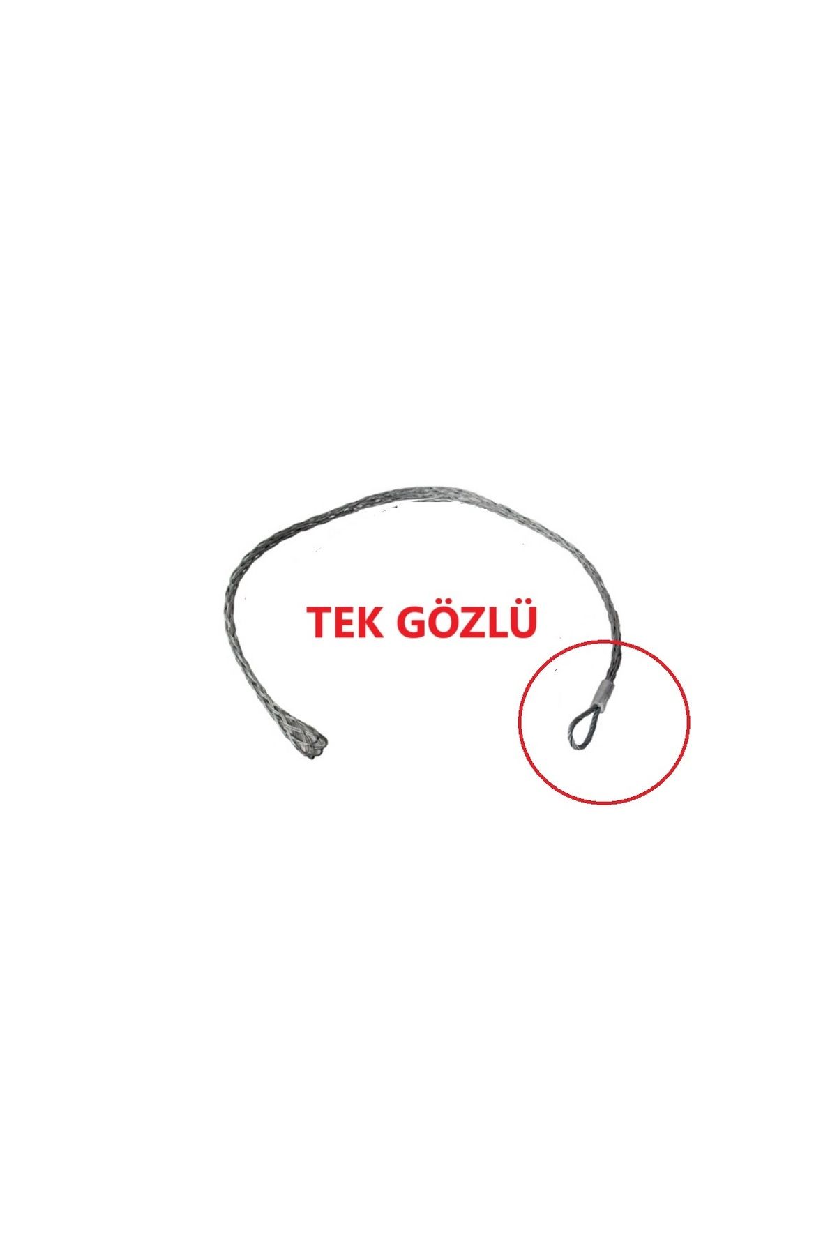 AKVmarine Tek Gözlü Kablo ve Çelik Halat Çorabı / 25-32mm