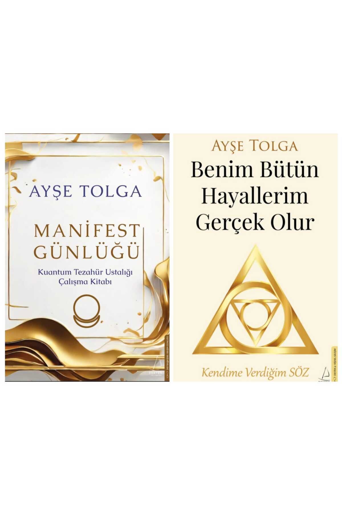 Destek Yayınları Manifest Günlüğü/Benim Bütün Hayallerim Gerçek Olur/Ayşe Tolga 2 Kitap Set