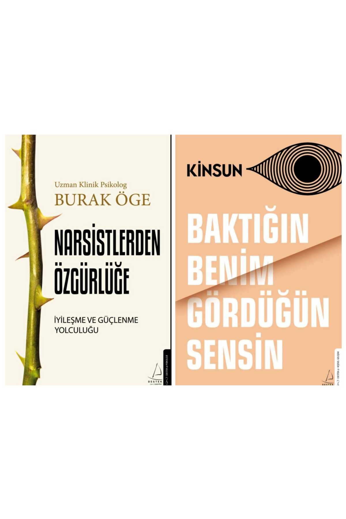 Destek Yayınları Narsisstlerden Özgürlüğe/Benim Gördüğün Sensin/2 Kitap Set