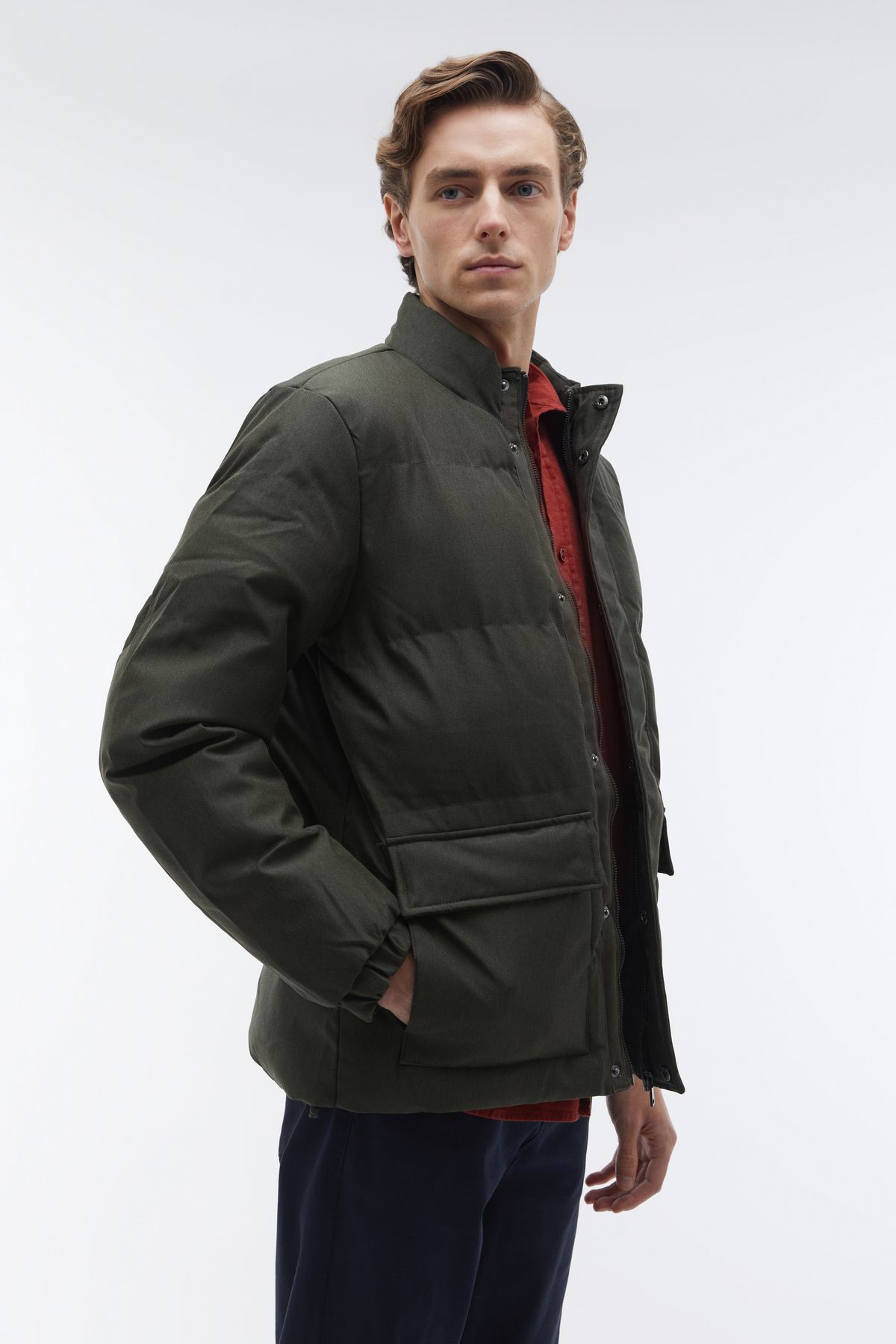 Mudo-Stand Collar Puffer Jacket 6