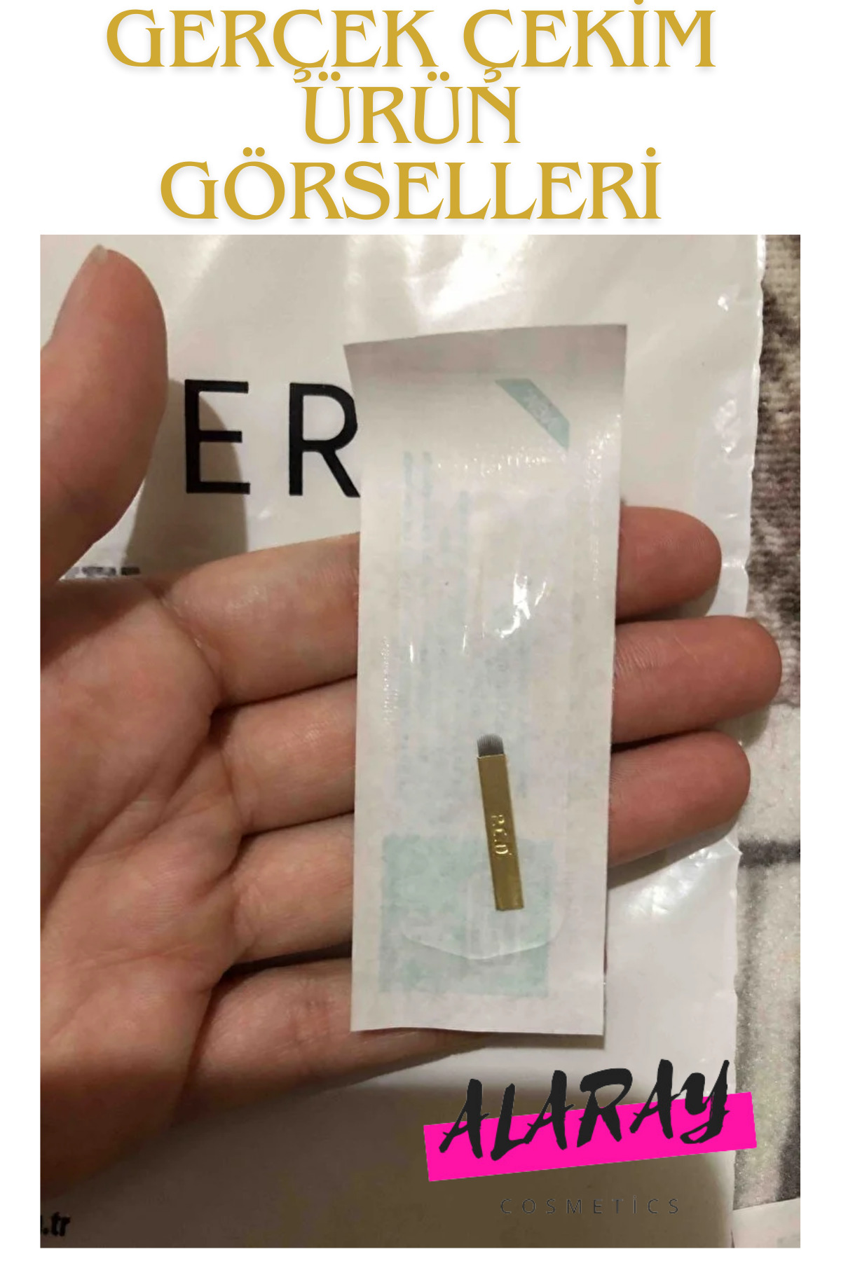 5 Adet 12 Pin U .Paslanmaz Çelik Kalıcı Makyaj Dövme Microblading Iğnesi — ALARAY101 — تصویر 3 از 4