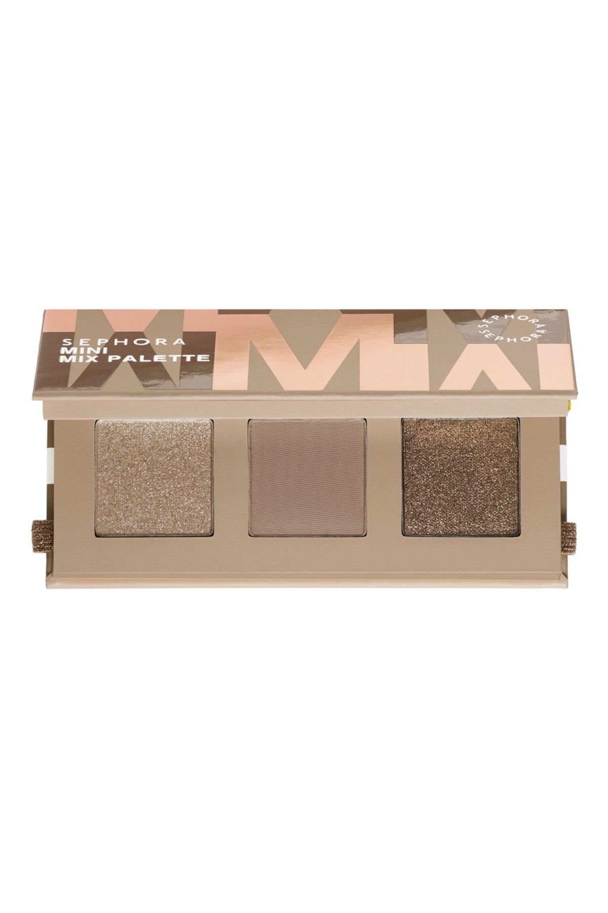 پالت سایه چشم SEPHORA Mini Mix Palette Mini Intensely Pigmented Eyeshadow BEYOND BROWN Aslbeauty