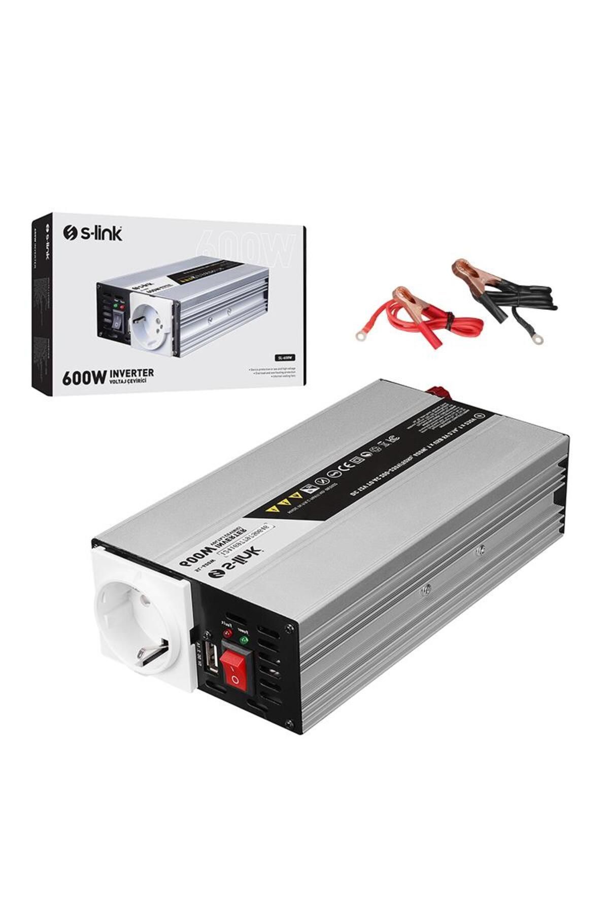 S-LINK Sl-600w 600w Dc12v-ac230v Inverter