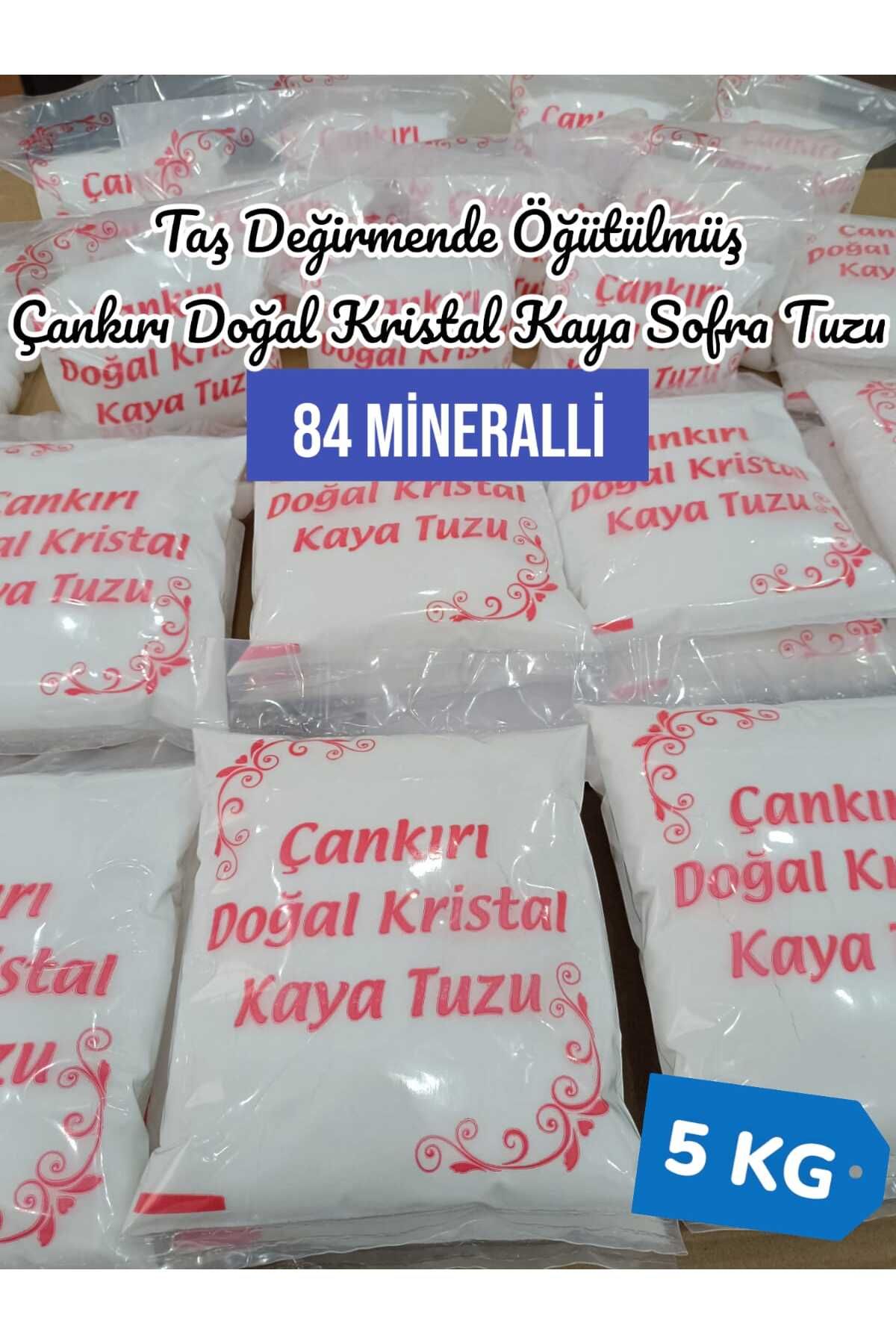 Özdede Shop ÇANKIRI DOĞAL KRİSTAL KAYA SOFRA TUZU (5 KG )