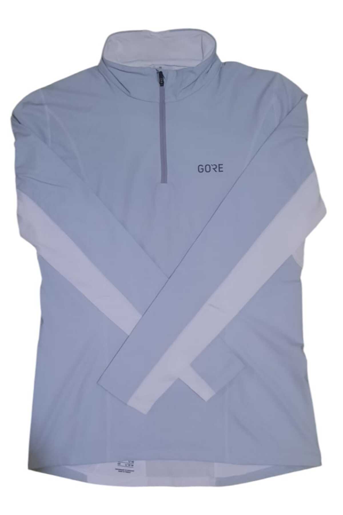 Ingym spor giysileri Kadın Windstopper Yarım Fermuarlı Body