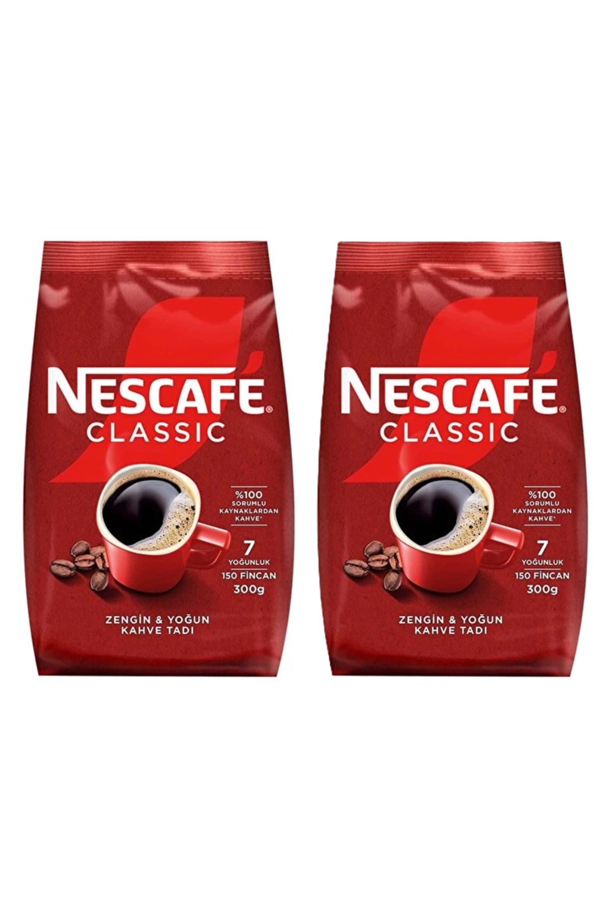 Nescafe Classic 300gr x 2 Adet