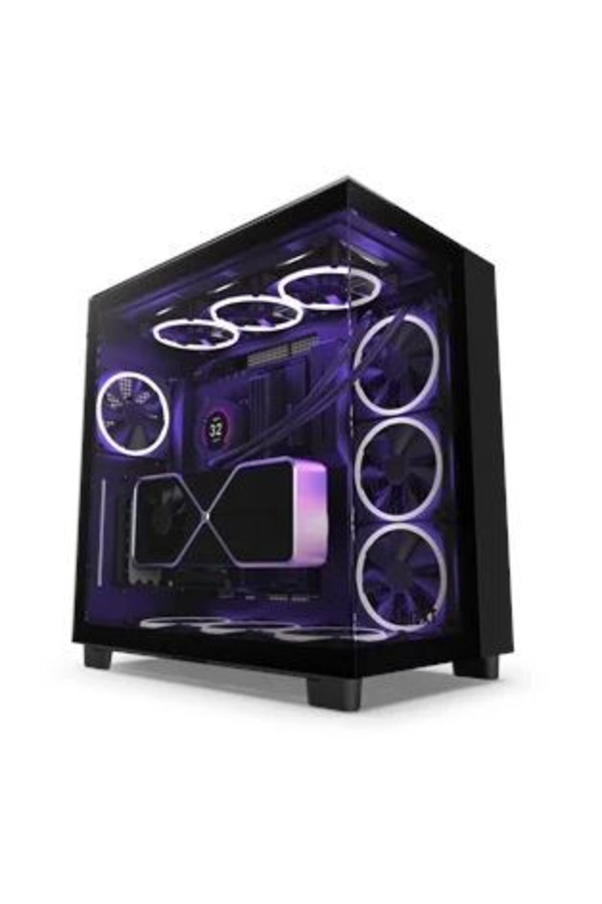 Nzxt H9 Elite RGB Siyah ATX Mid Tower Kasa TdrTR