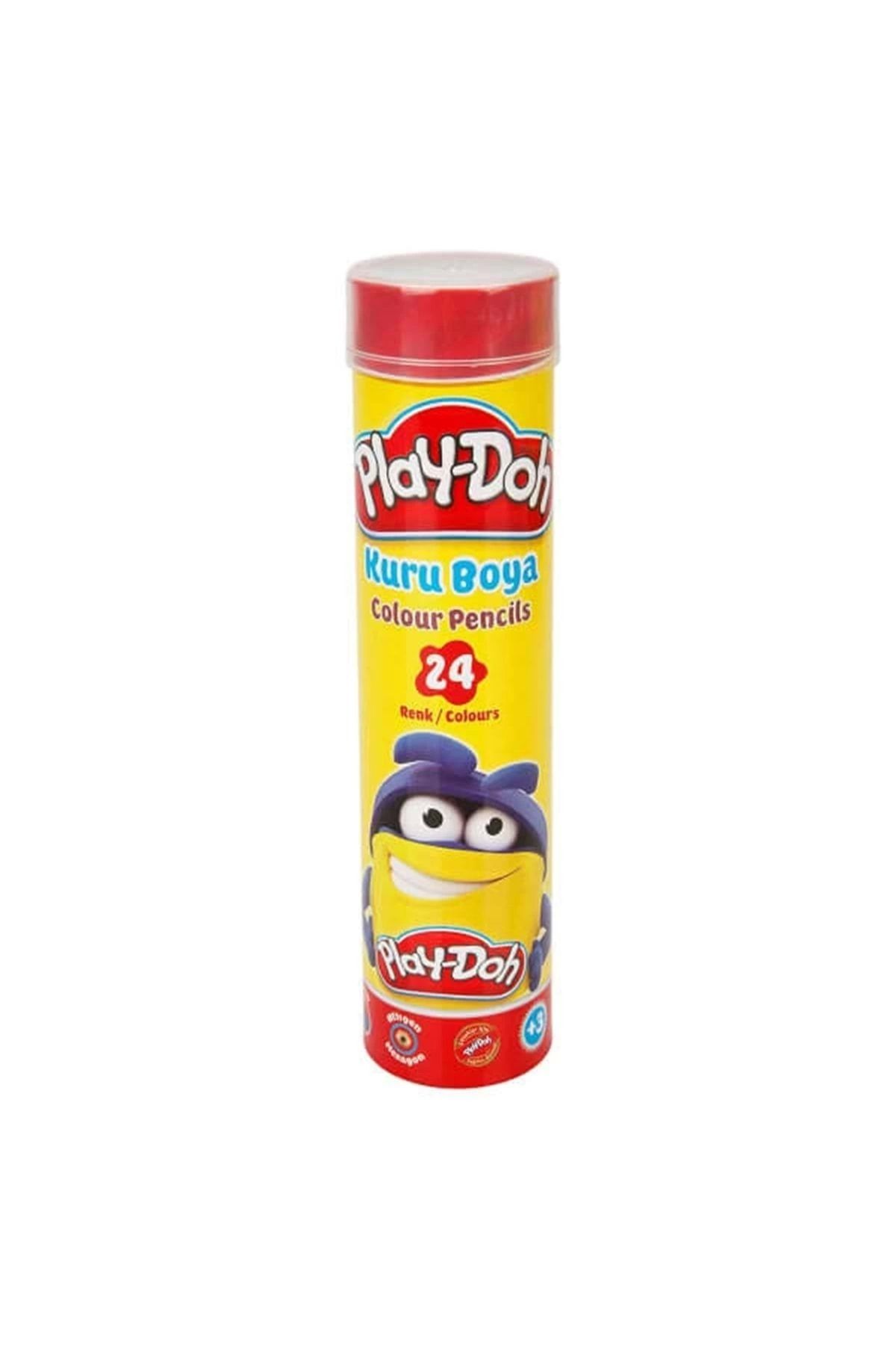 Play Doh 24 Renk Boya Kalemi Tüp