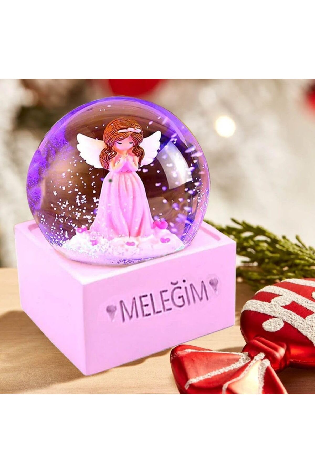 STOREMAX htpshopmx Işıklı Kar Küresi Hediye str http 1092444