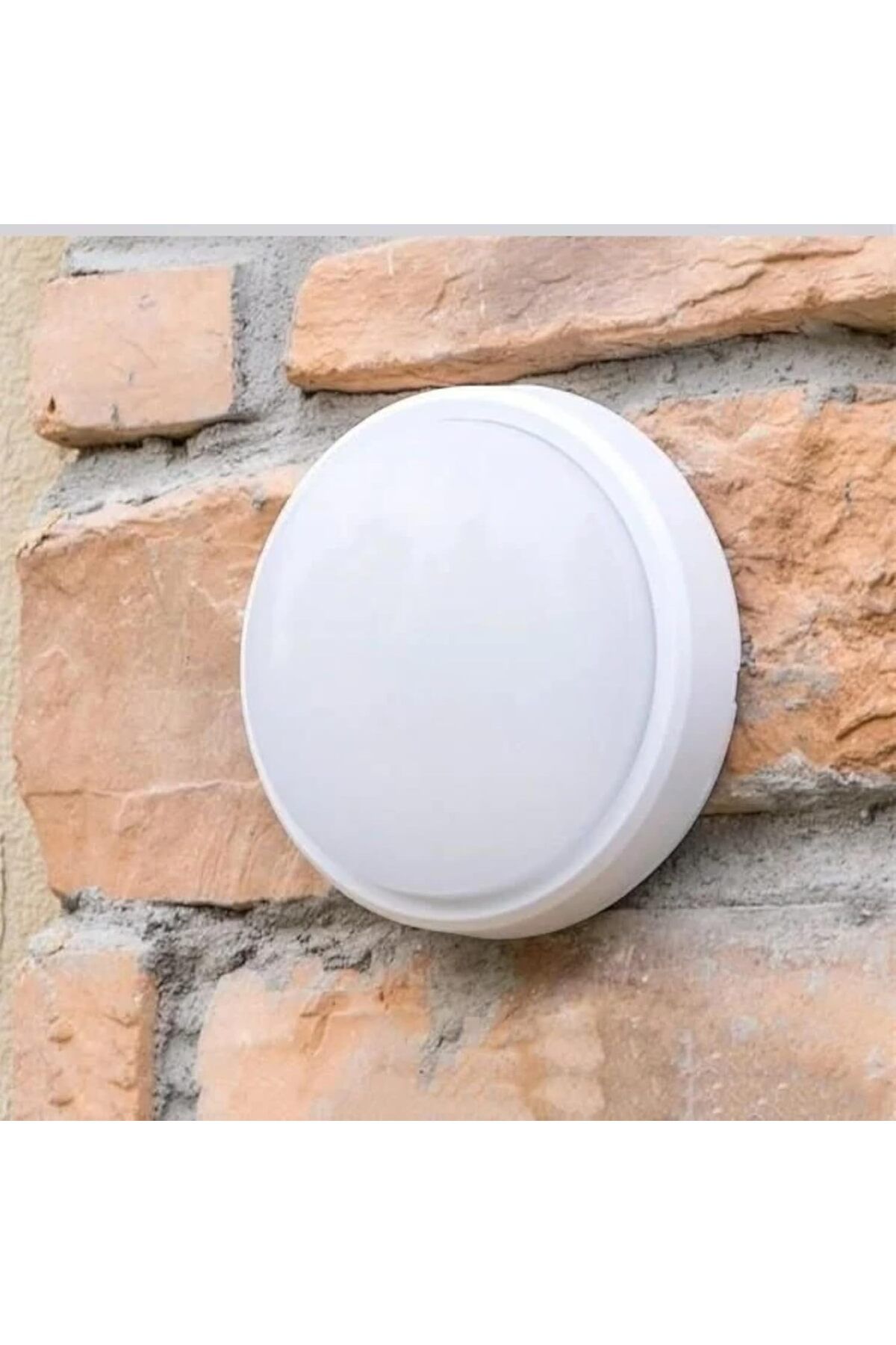 STOREMAX Artos Beyaz Led Nem Su Geçirmez Banyo Bahçe Balkon Modern Tavan Duvar Lambası Beyaz Işık