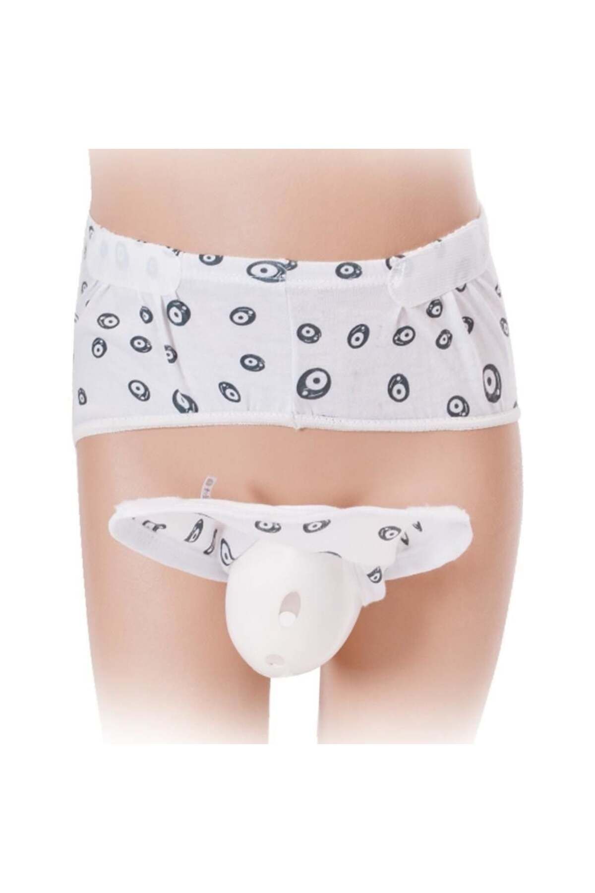 Sevi Bebe-White Front Opening Circumcision Panties - Art-232 2