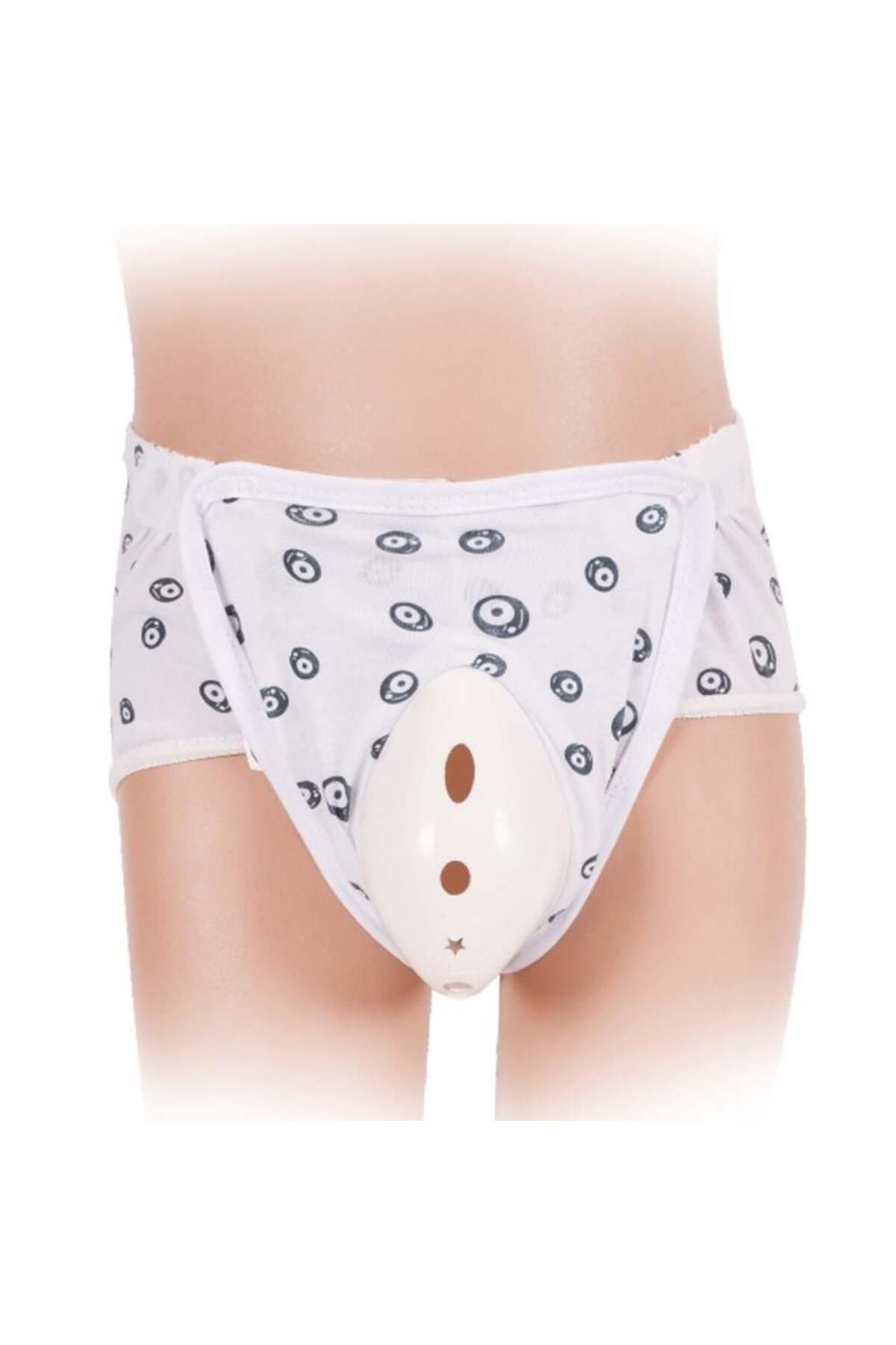 Sevi Bebe-White Front Opening Circumcision Panties - Art-232 1