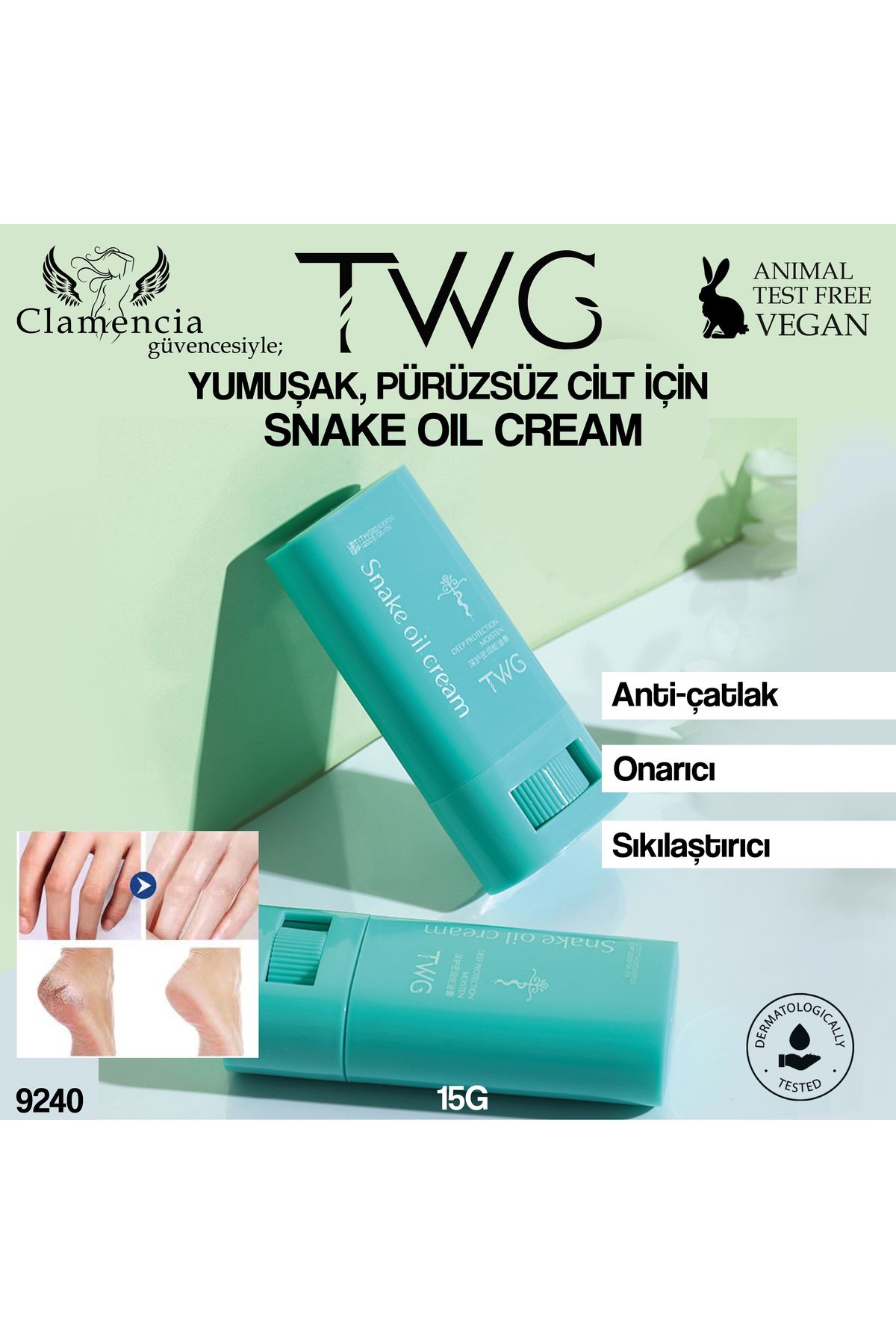 twg Snake Oil Cream Anti Çatlak Onarım Sıkılaştırıcı