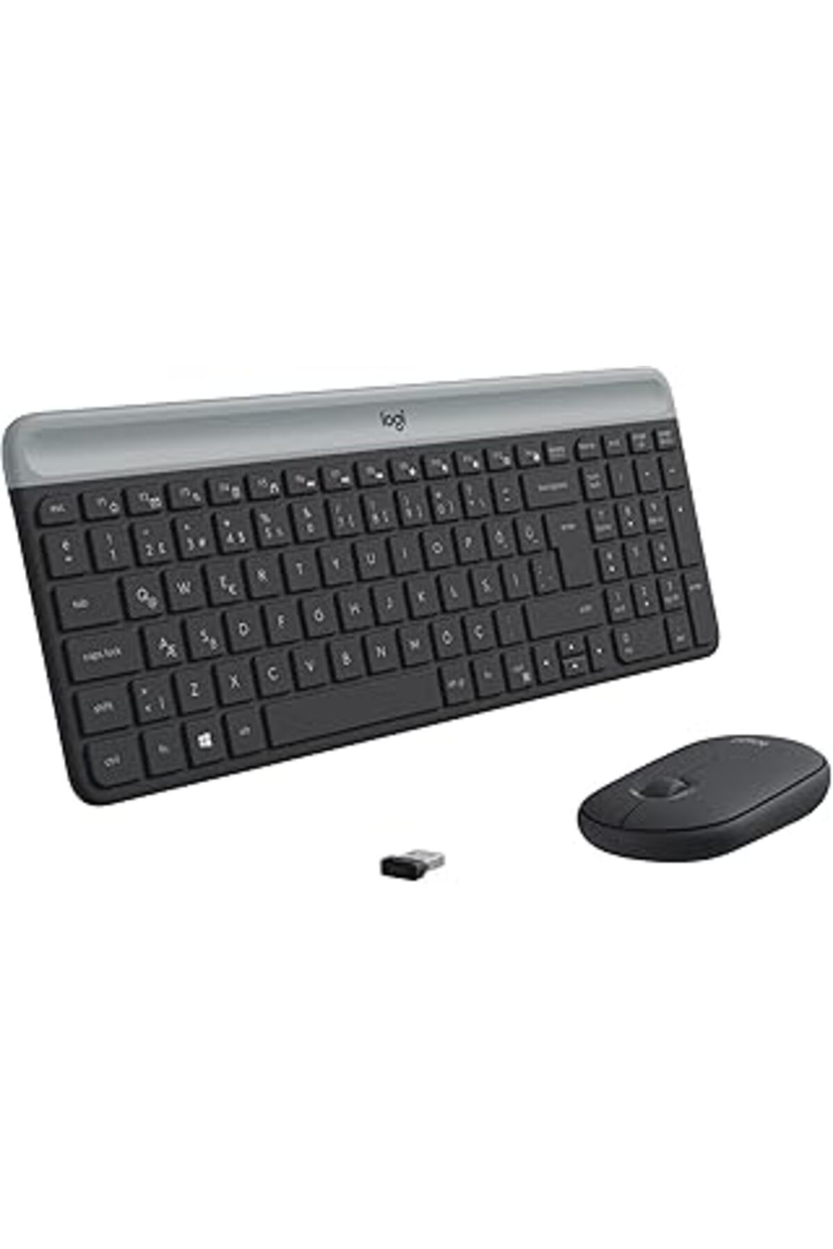 ZUHUDİ Mk470 Slim Combo Kablosuz Kye Mouse Seti, 12 Fn Kısayolu Ile Kompakt Kye, Sağ Ve Sol Elle Kul