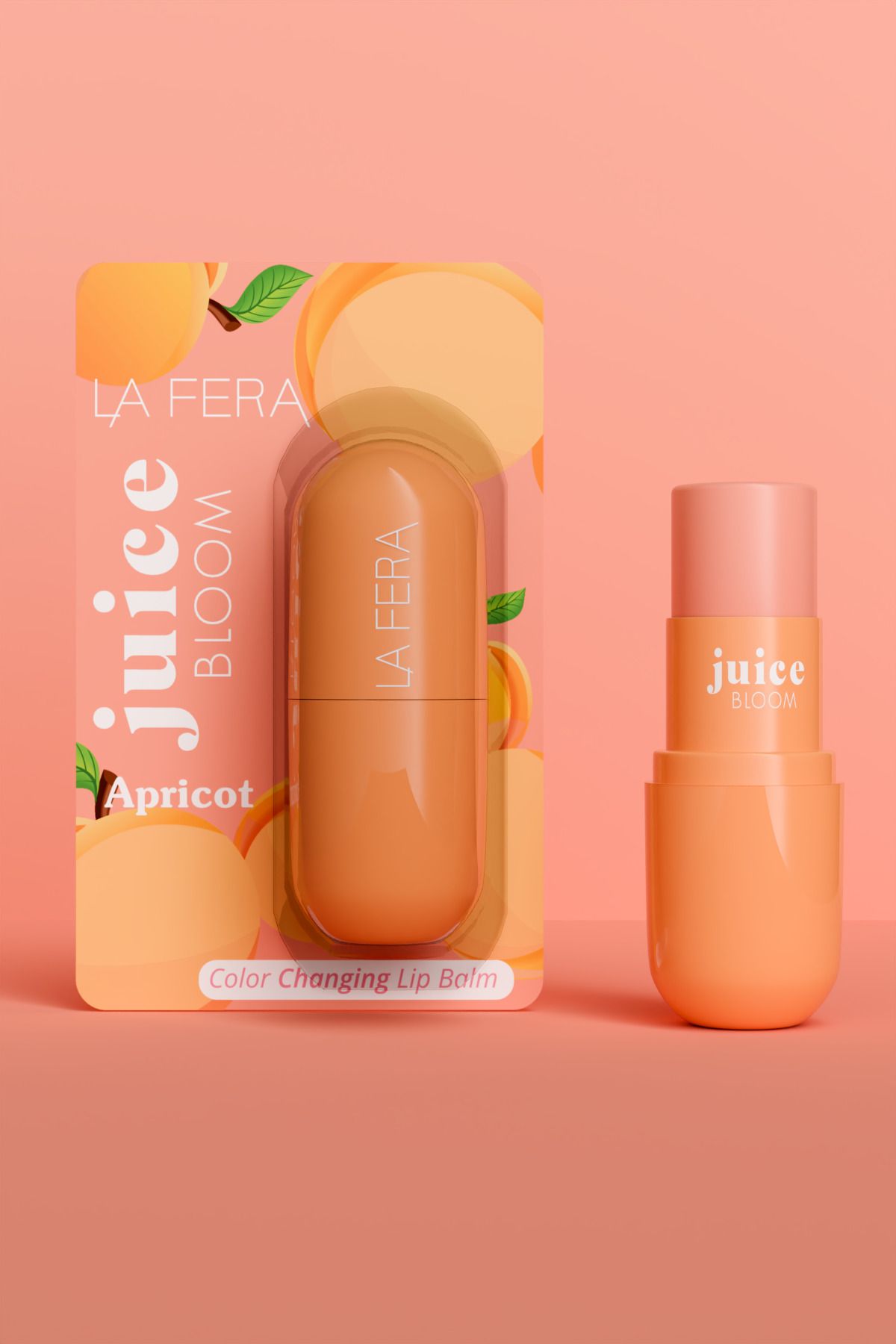 La Fera Juice Bloom Lip Balm Apricot