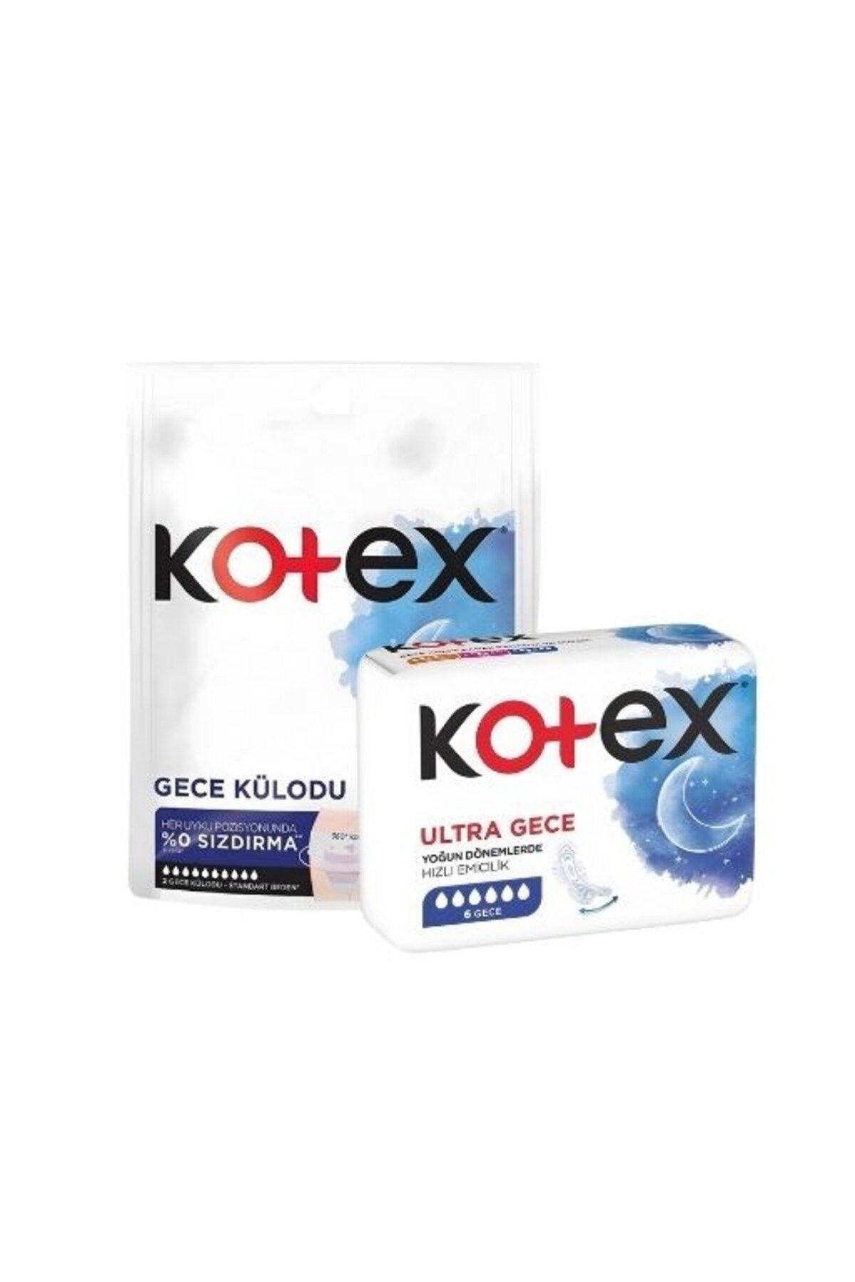 Kotex Gece Külodu 2'li & Ultra Single Gece 6'lı