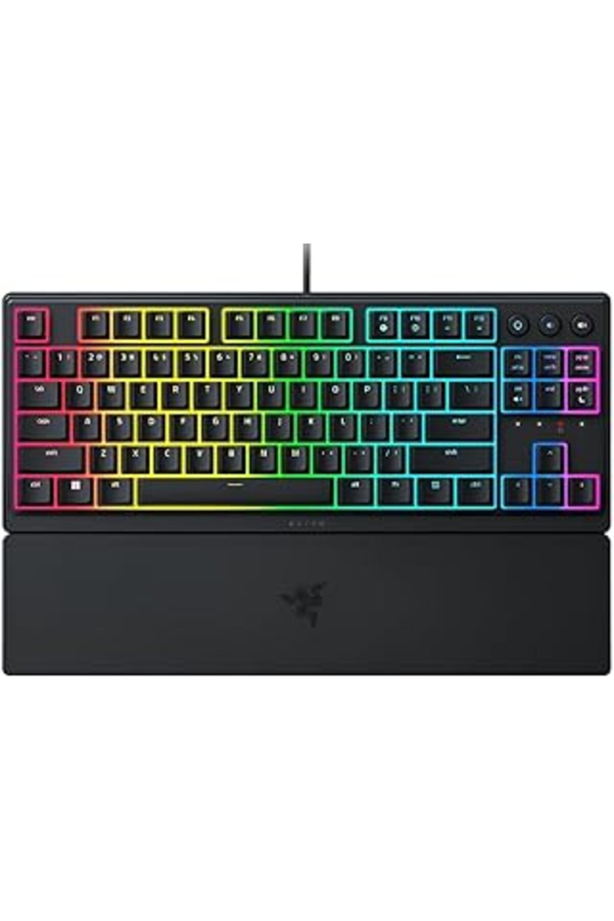 Genel Markalar Razer Ornata V3 Tenkeyless - Kompakt Düşük Profil Oyun Kyesi (meka-membran Anahtarlar, Özel Medy