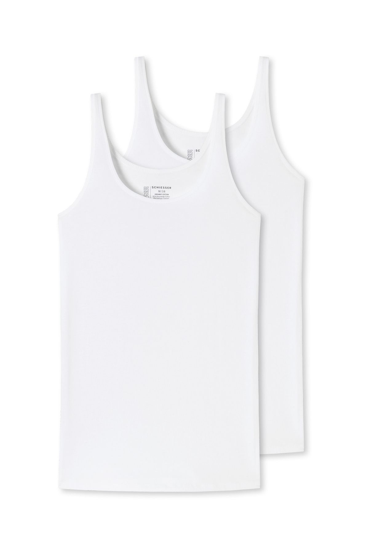 Schiesser-Tanktop 95/5 Tank-top Unterhemd Unterzieh-shirt 4