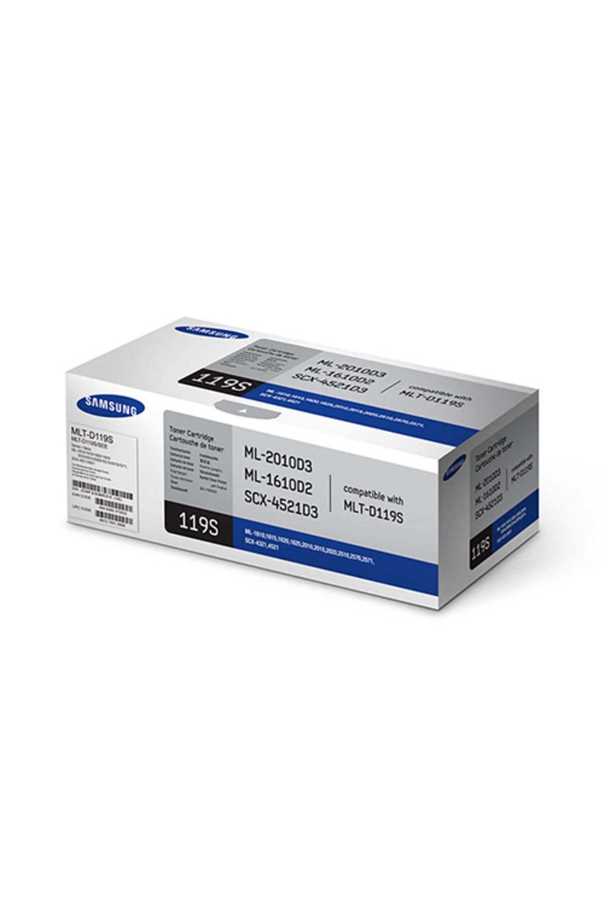 Samsung MLT-D119S Toner 2.000 Sayfa Siyah ML-1610,4521,2010 Modeli