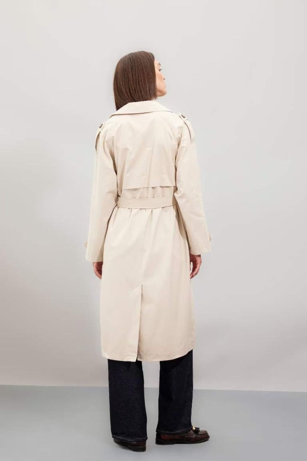 DeFacto-Vízálló Trench Coat - Normal Fit A0585AX24AU 4