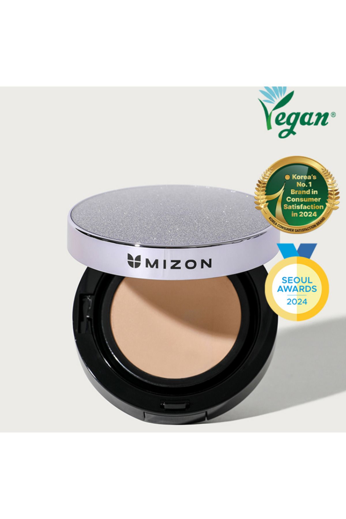 Mizon Vegan Collagen Cushion SPF 38 PA++ with Refill #21