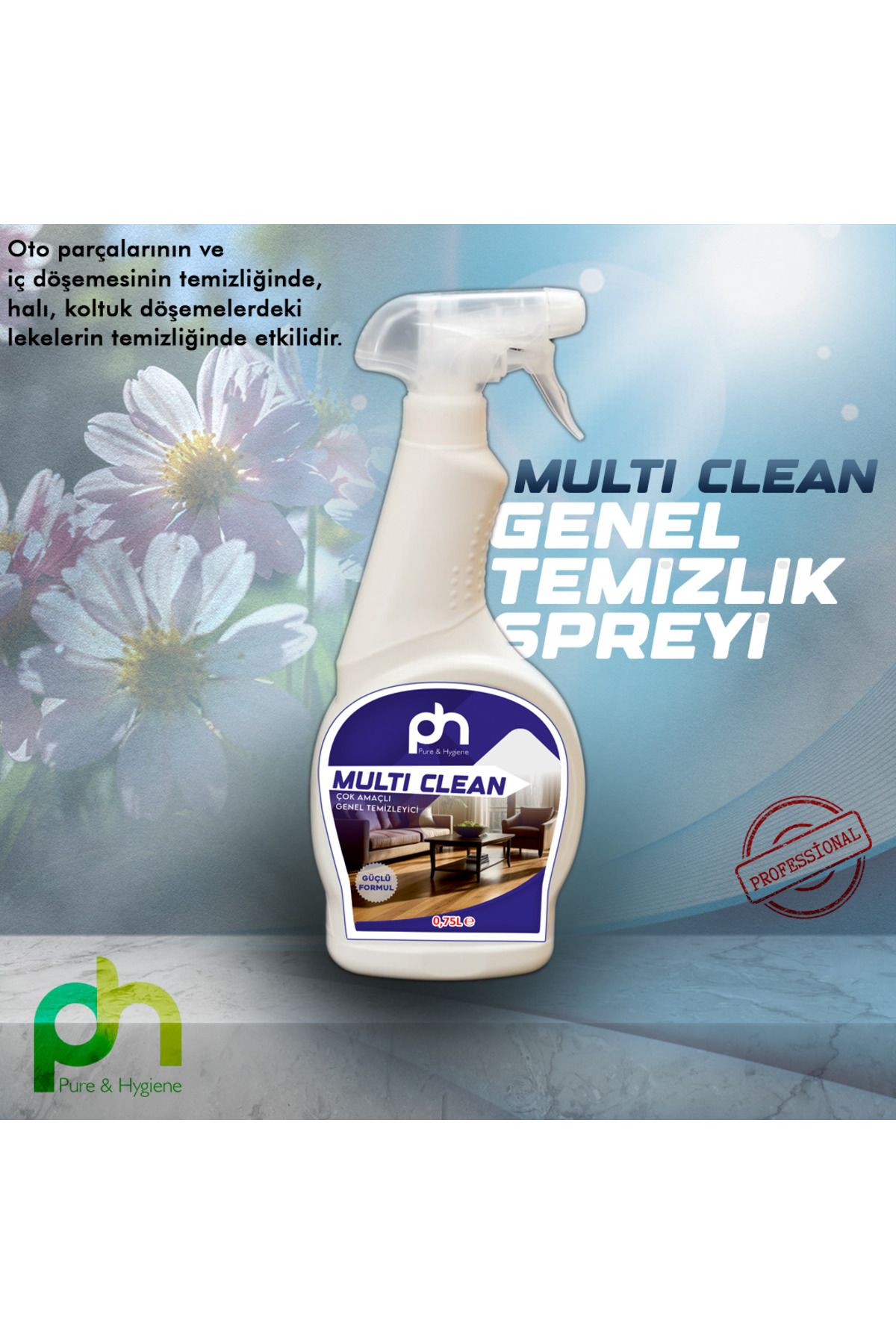 P&H Temiz Evler Çok Amaçlı Sprey 750 Ml