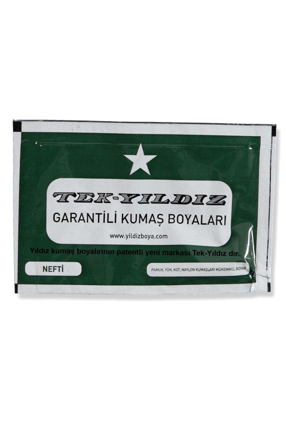 TekYıldız 40 - Kumaş Boyası Nefti 11 Gr