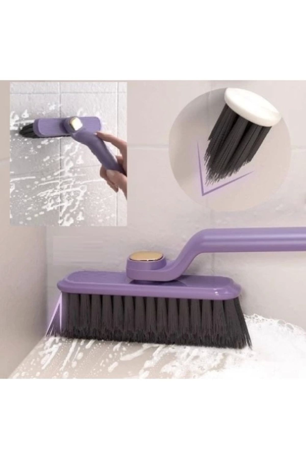 OZES-Cleaning Brush - With Rotating Head and Tweezers 1
