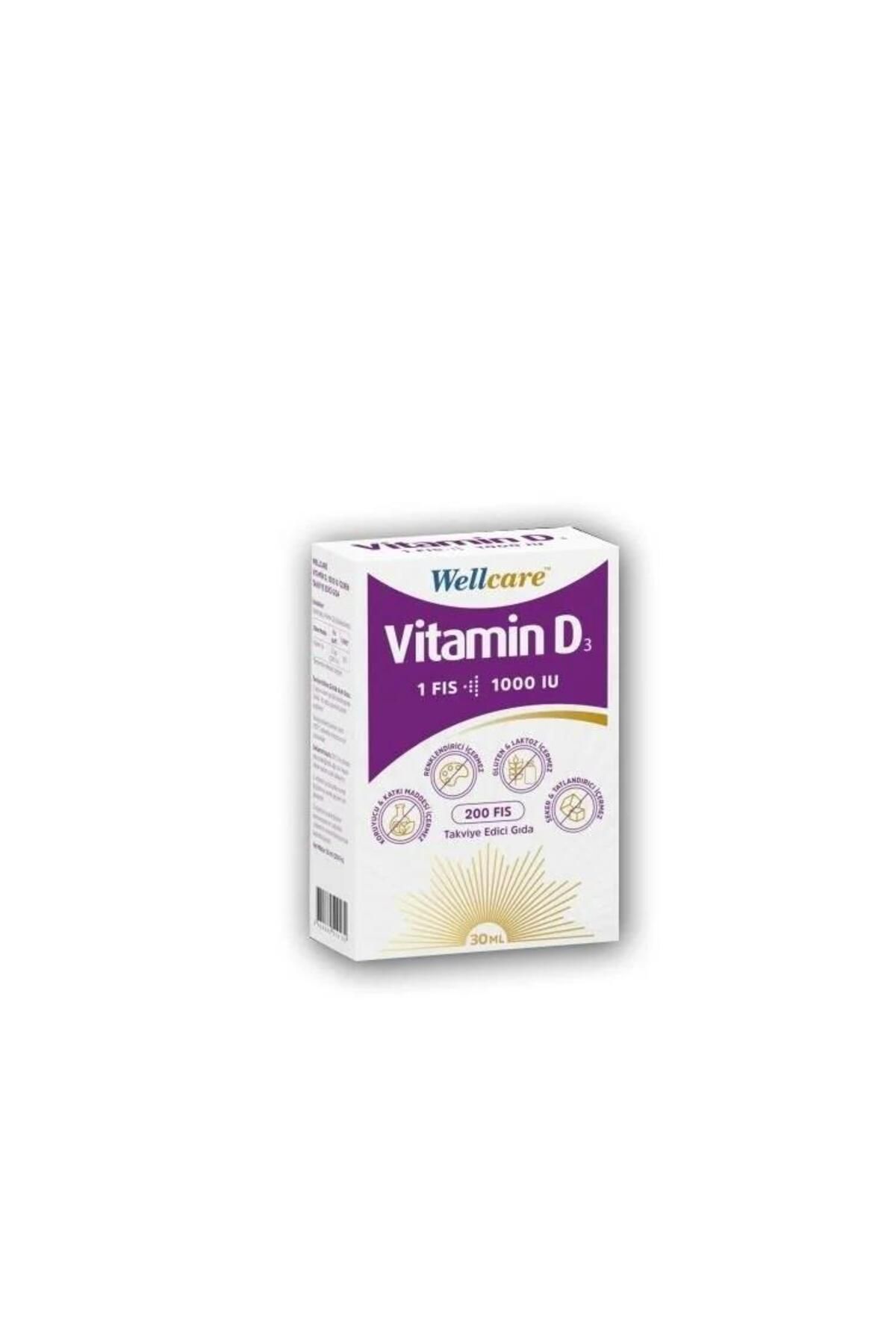 Wellcare Vitamin D3 1000 IU Sprey 30 ml