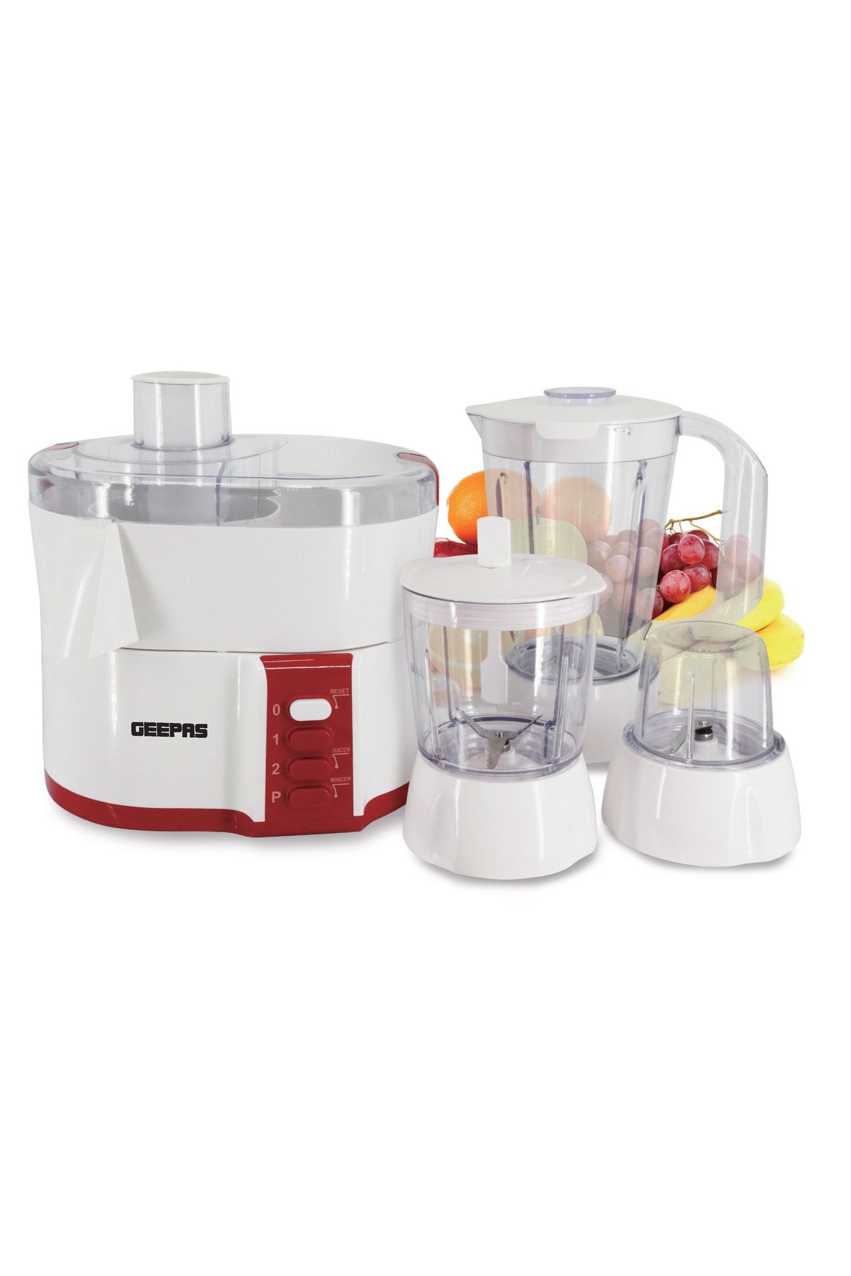 Geepas-4-in-1 Food Processor, 2 Speed with Pulse Control | 600W Powerful Motor 5