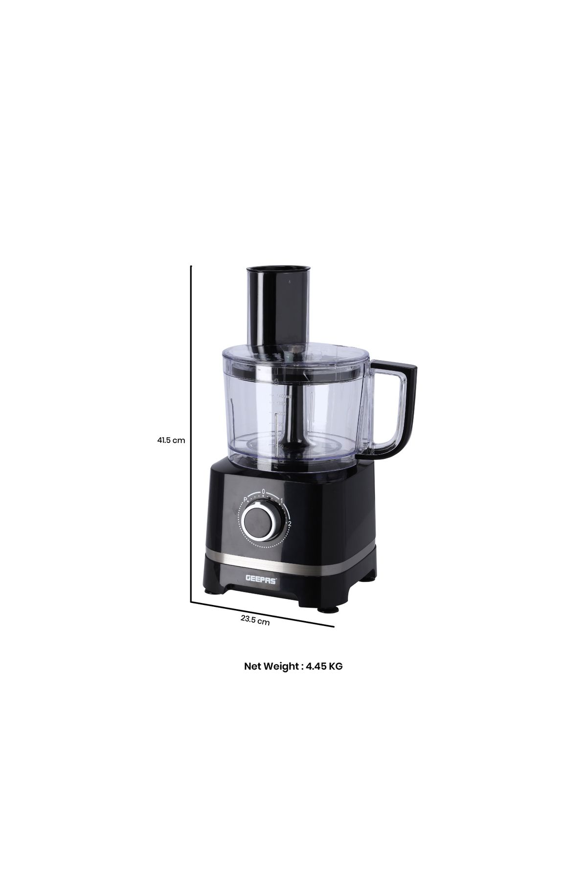 Geepas-10 IN 1 Food Processor, Transparent Jars for Blending, Slicing, Shredding, Cutting, Choppingetc 7