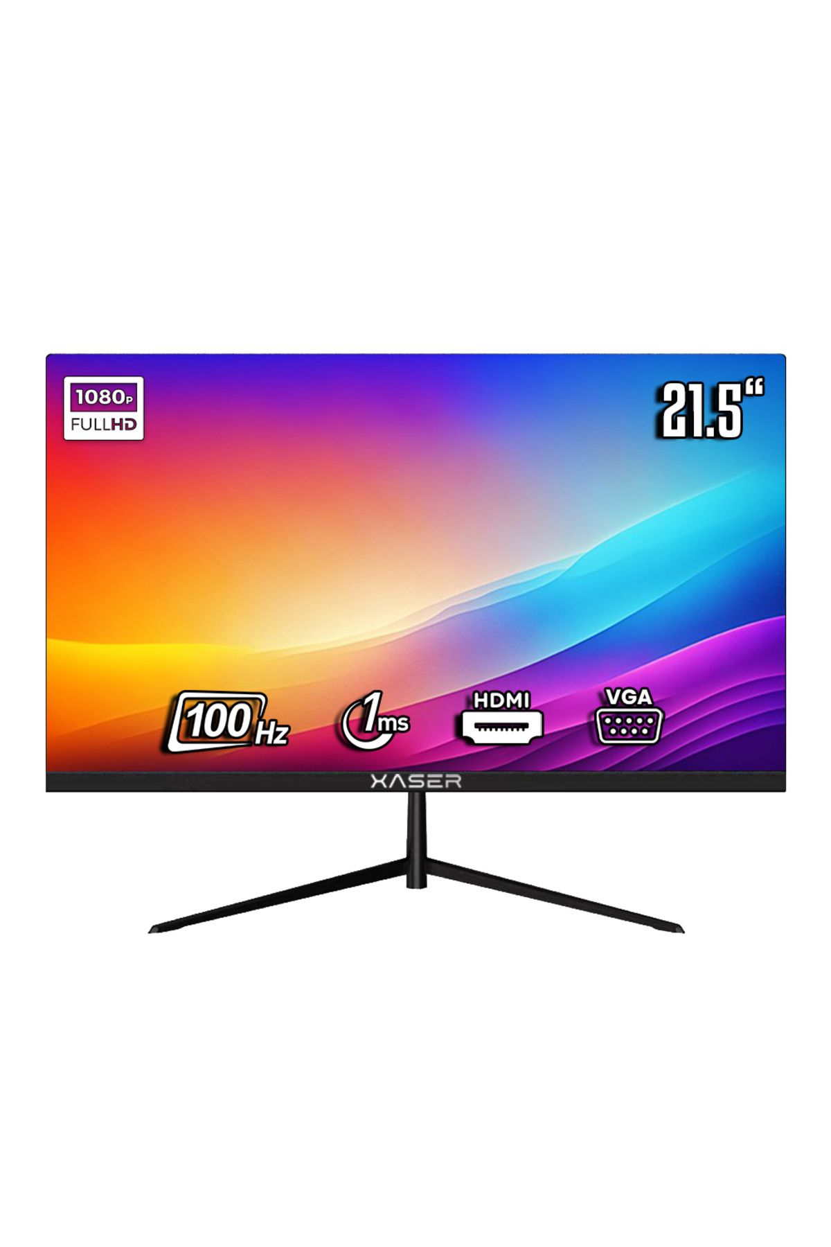 XASER XR-2150FHD 1ms 100Hz Vga Hdmi VA Panel 21.5" LED Monitör