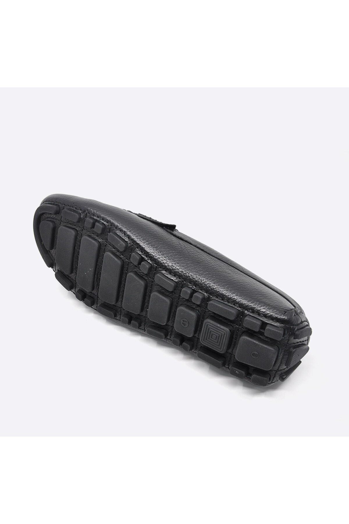 Fosco-Summer Loafer Men's Shoes Black Anaconda 9847 7
