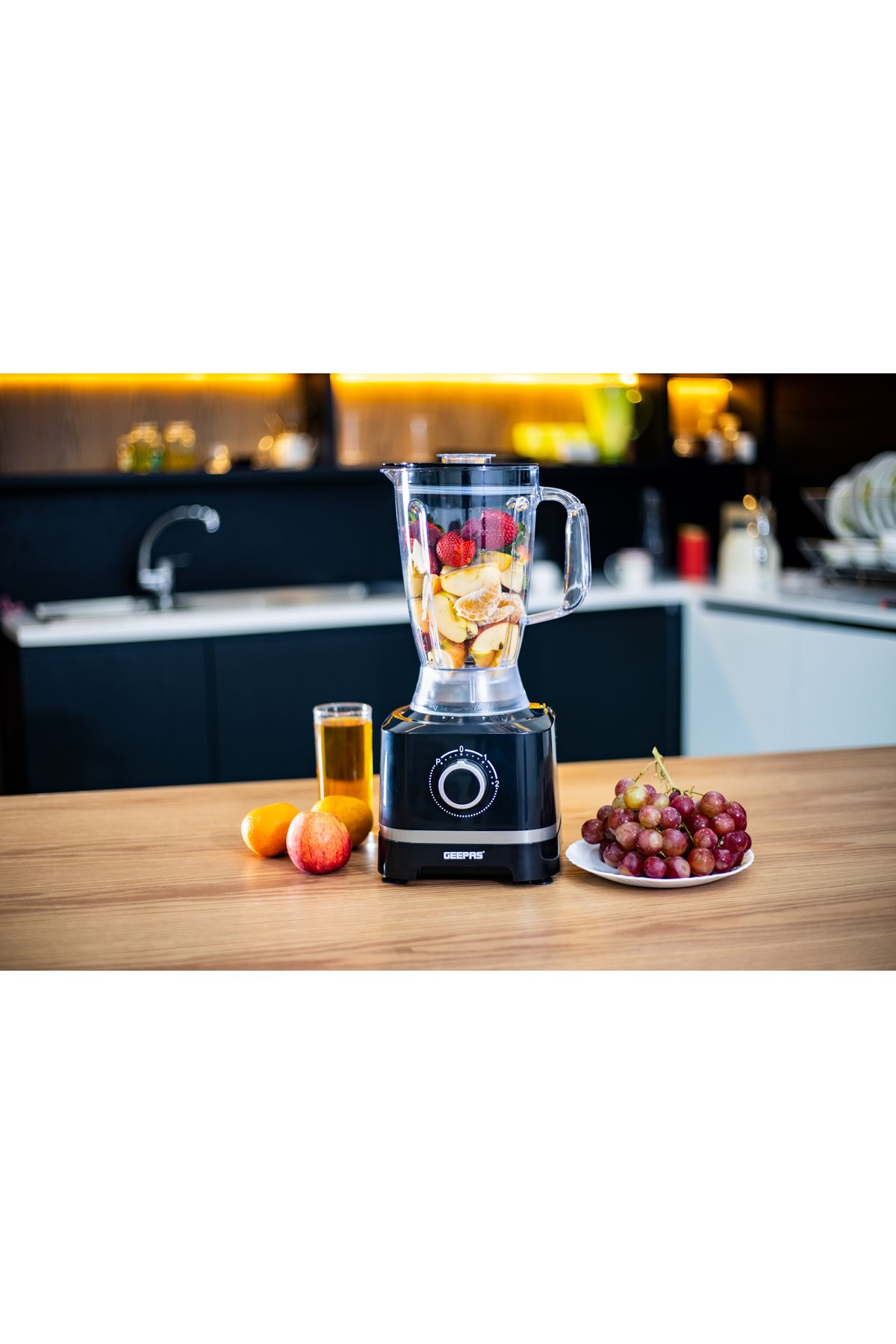 Geepas-10 IN 1 Food Processor, Transparent Jars for Blending, Slicing, Shredding, Cutting, Choppingetc 2