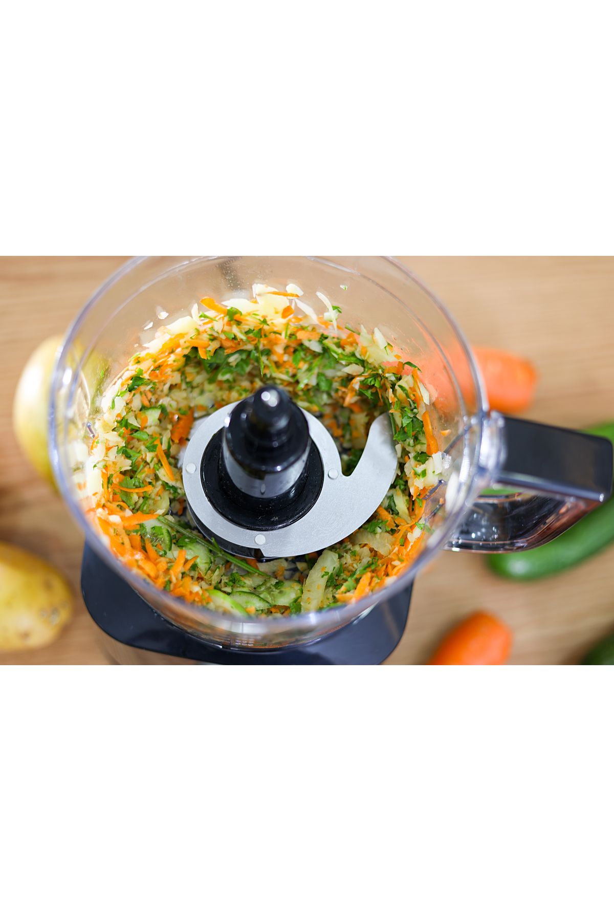 Geepas-10 IN 1 Food Processor, Transparent Jars for Blending, Slicing, Shredding, Cutting, Choppingetc 4
