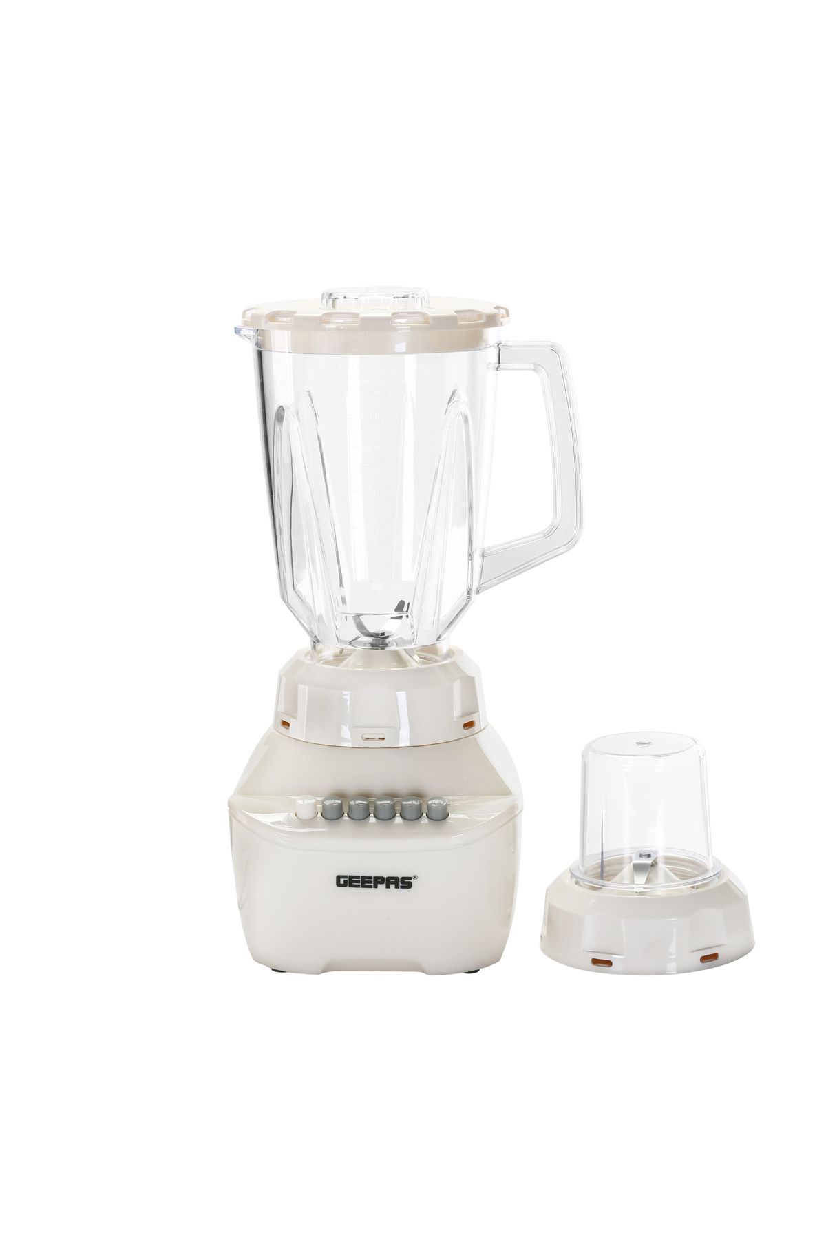 Geepas-2-in-1 Blender, 1.5L Plastic Jar, 4 Speed Control with Pulse | 400W Powerful Motor 4