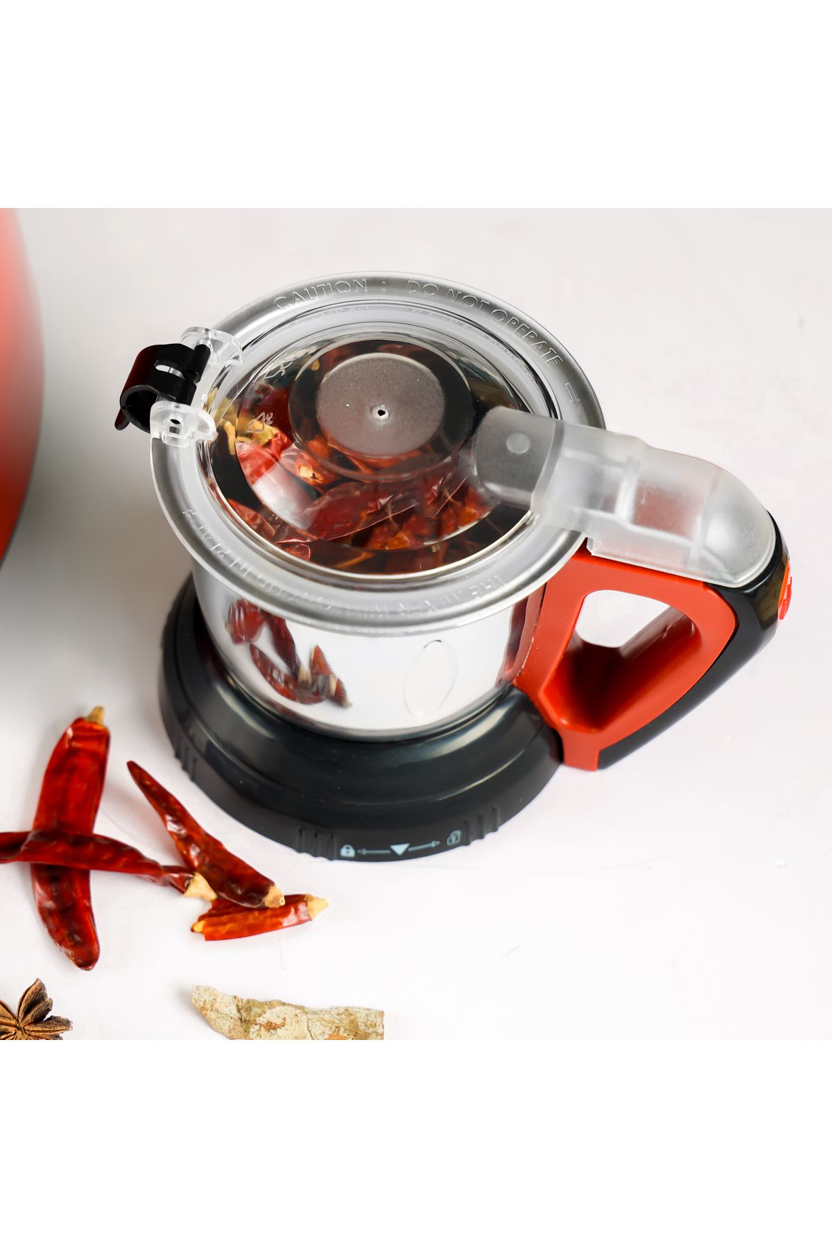Geepas-3-in-1 Mixer Grinder, 3 Speed With Pulse, 1.5L Blending Jar & Grinder Jar, 0.5L Chutney Jar 3